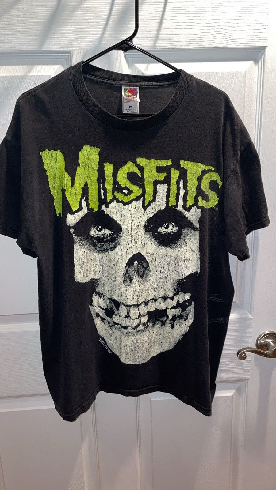 Image of Vintage Misfits Tee in Black, Men's (Size XL)