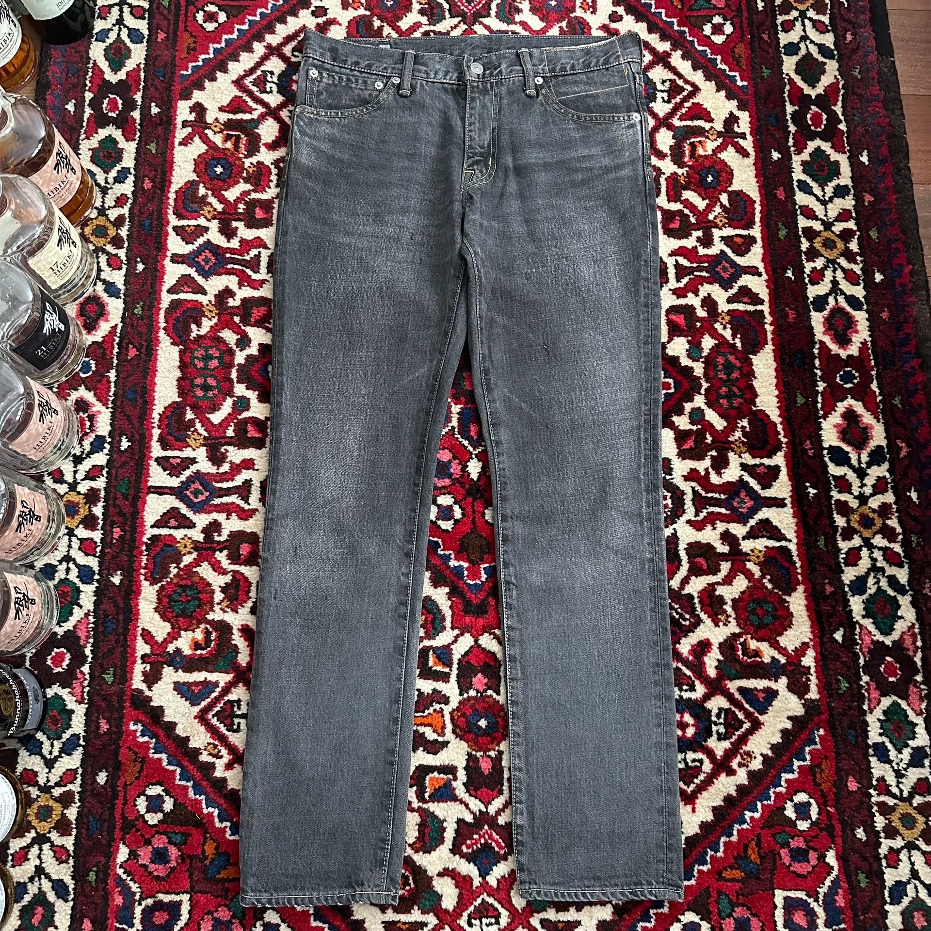 Visvim visvim 14aw 04d5 black jeans w32l30 Size US 32 / EU 48 - 1 Thumbnail
