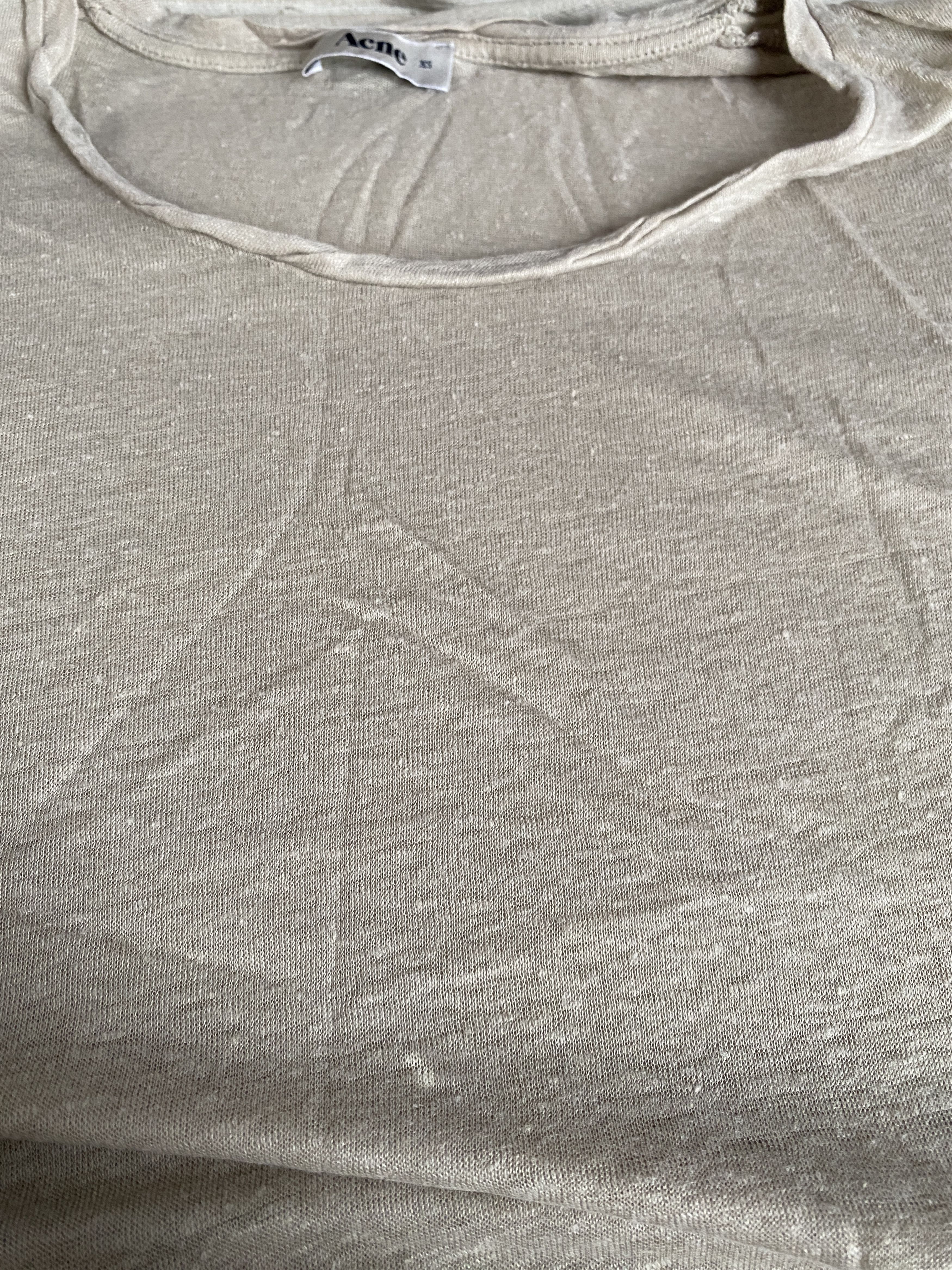 Acne Studios Acne Bay Linen SS11 t-shirt tee Size XS / US 0-2 / IT 36-38 - 6 Thumbnail