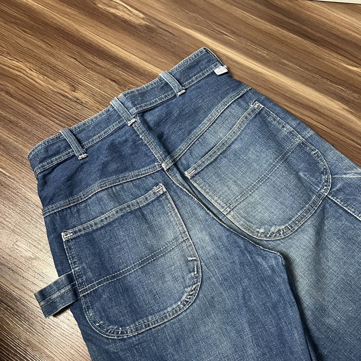 Vintage 1980s Carpenter Denim Zipper By Scovill USA Jeans Size US 27 - 4 Thumbnail