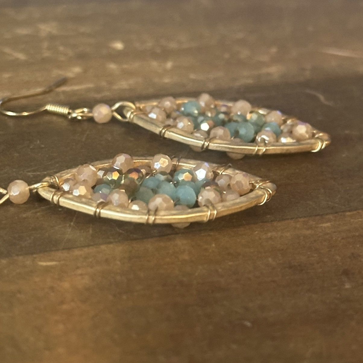 Other Gold tone crystal evil eye dangle earrings Size ONE SIZE - 3 Thumbnail