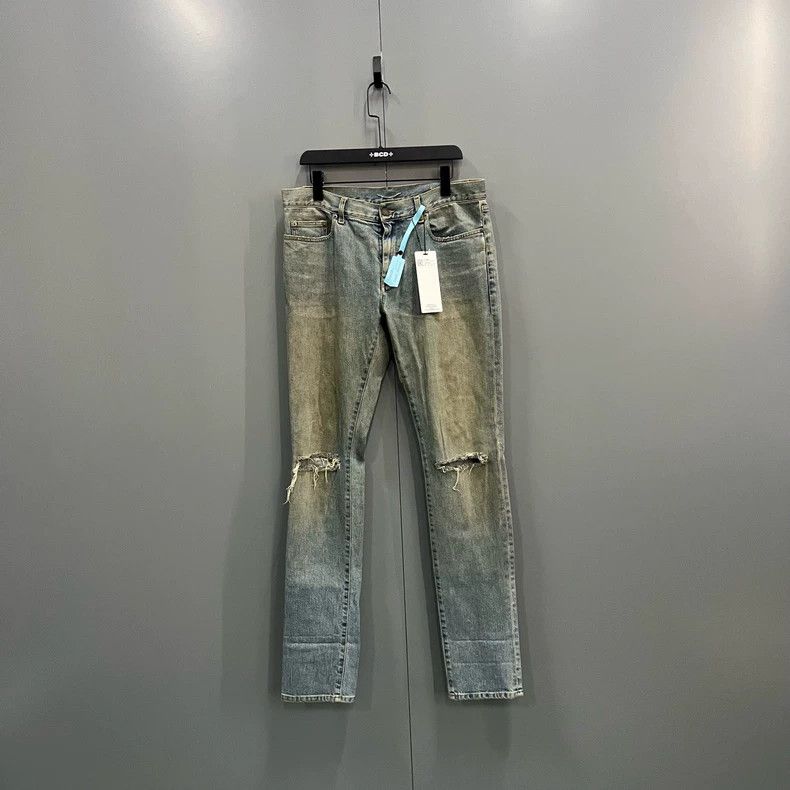 Yves Saint Laurent Saint LaurentMake old and destroy jeans. 2503-Nextarrow Size US 32 / EU 48 - 1 Thumbnail