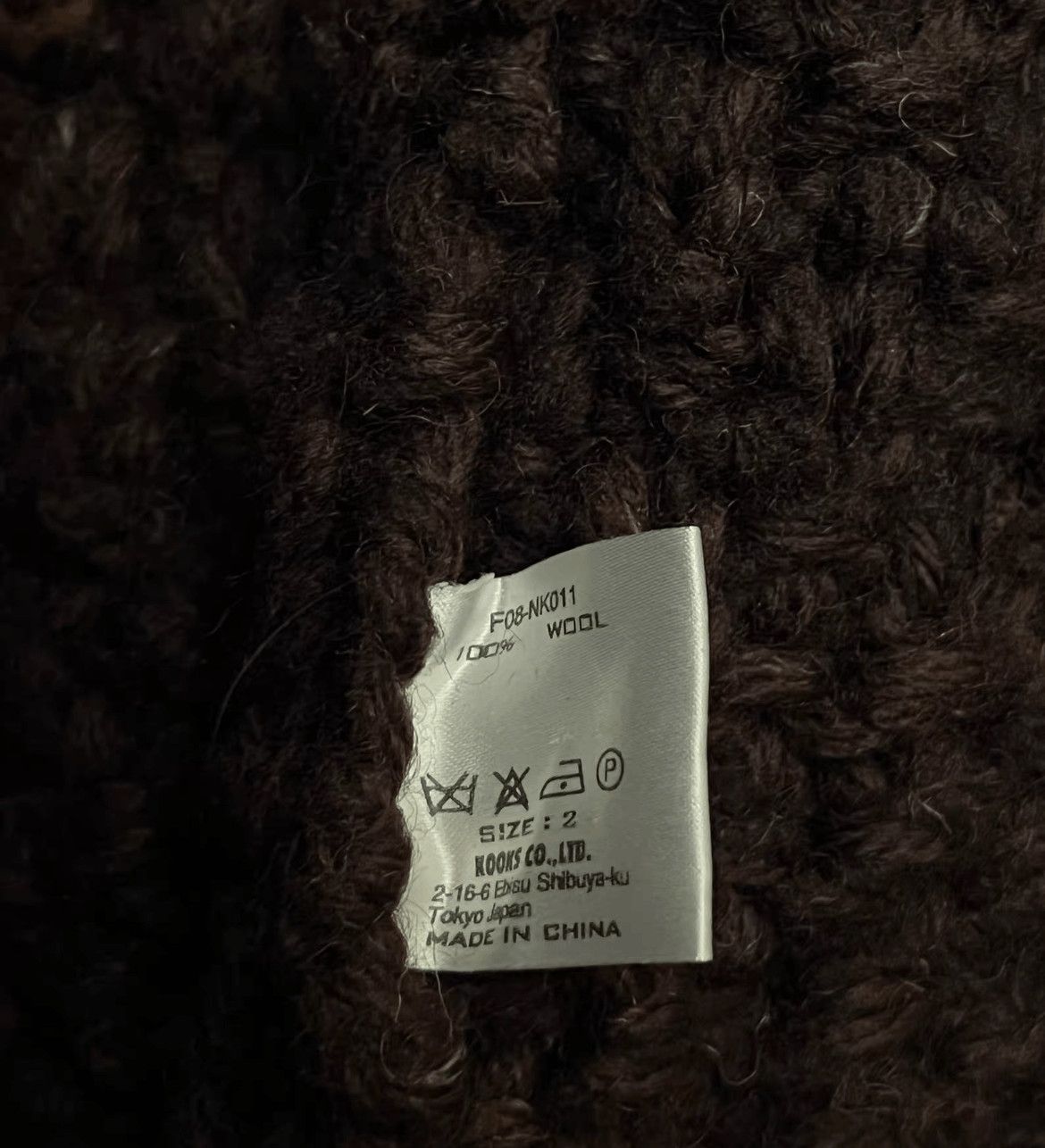 Number (N)ine Number (N)ine Sz 2 Number Nine 08AW River Phoenix Knitwear Size US M / EU 48-50 / 2 - 5 Thumbnail