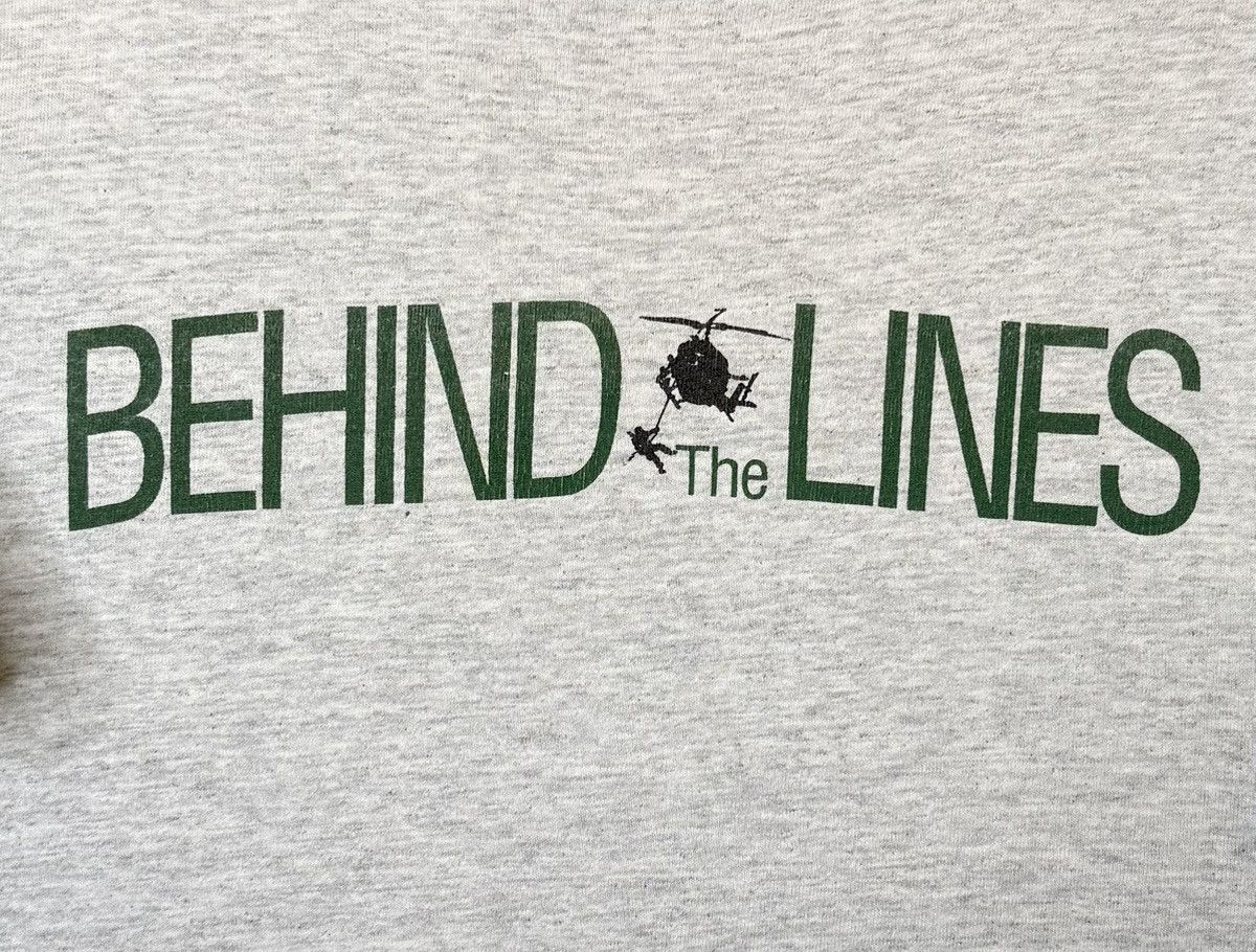 Vintage 1993 Spec Ops 'Behind the Lines' Military T-Shirt, Size M! Size US M / EU 48-50 / 2 - 4 Thumbnail