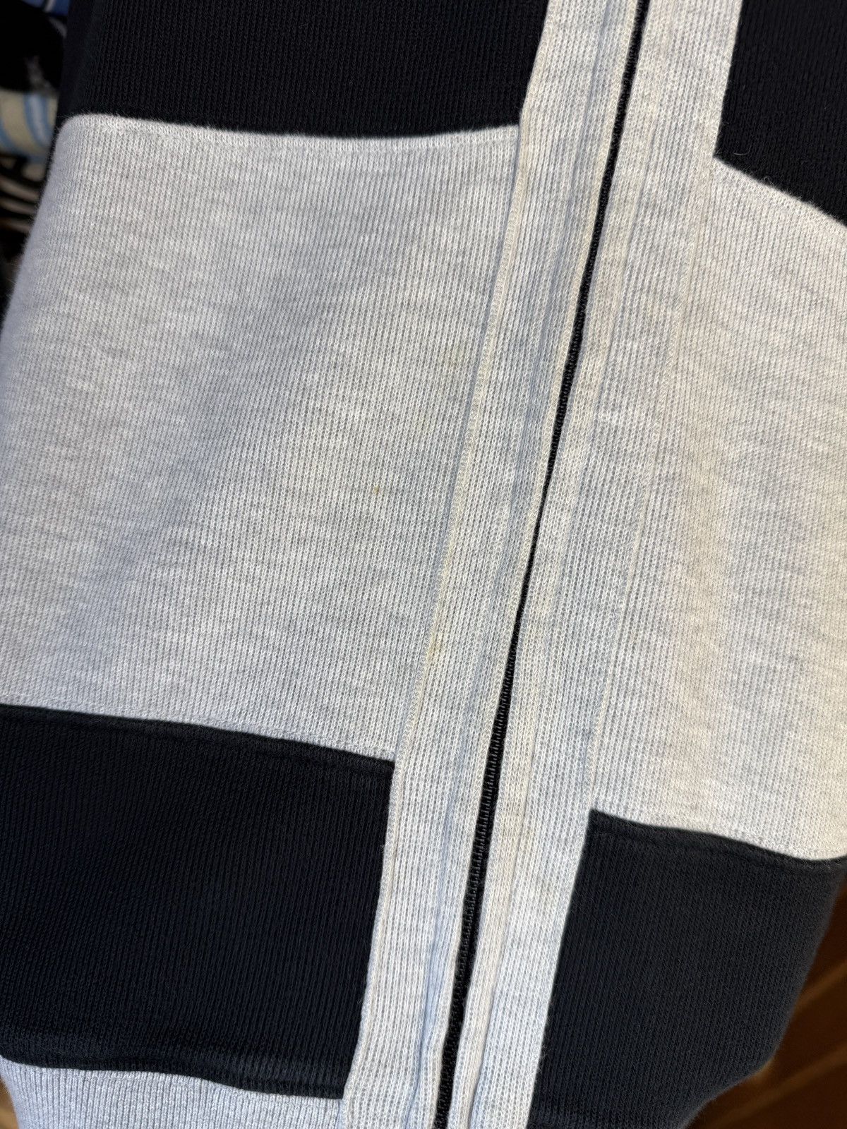 Vintage 90s Yves Saint Laurent Vintage Zip Sweatshirt Size US L / EU 52-54 / 3 - 16 Thumbnail