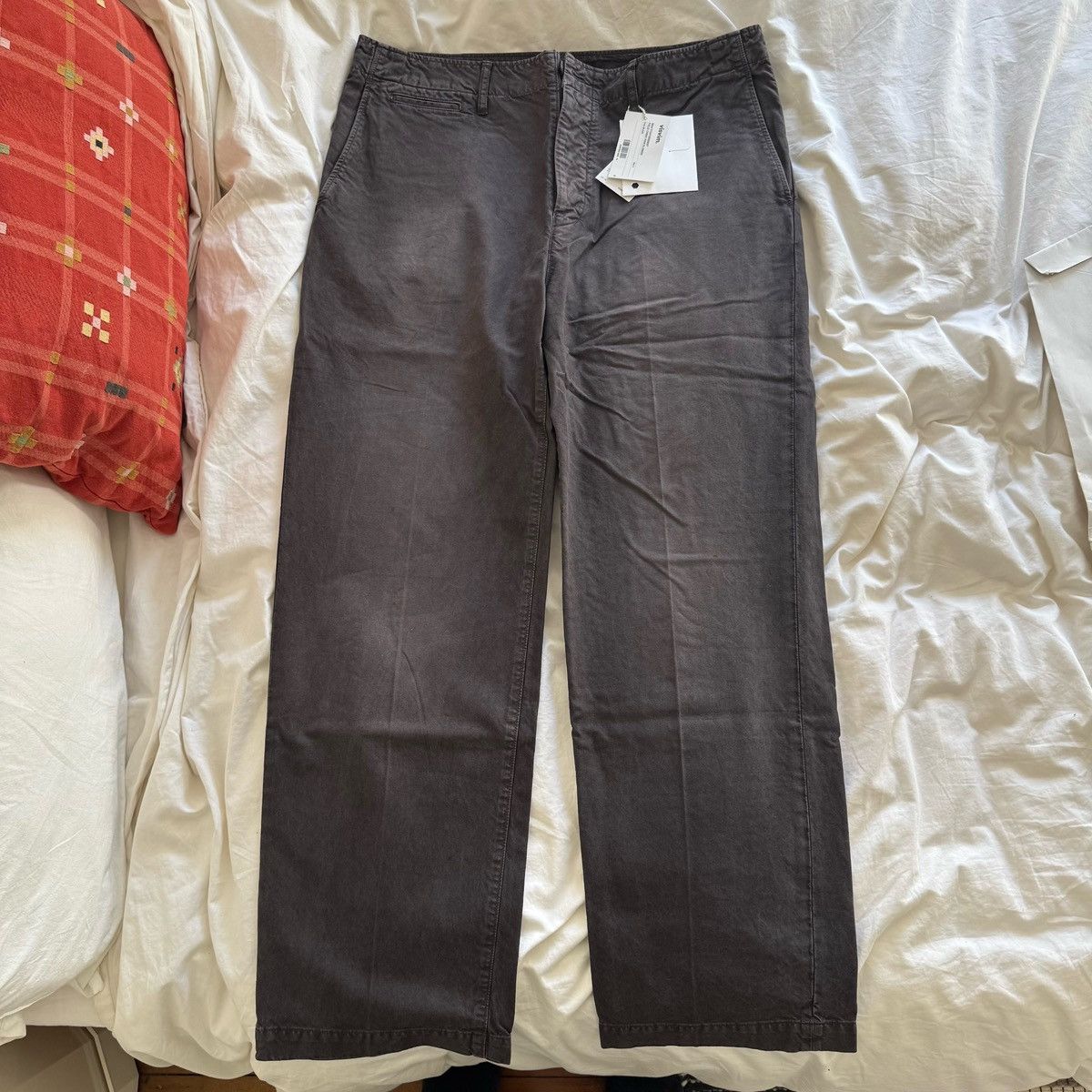 Visvim VISVIM SS24 FIELD CHINO PANTS DMGD BLACK Size US 34 / EU 50 - 3 Thumbnail
