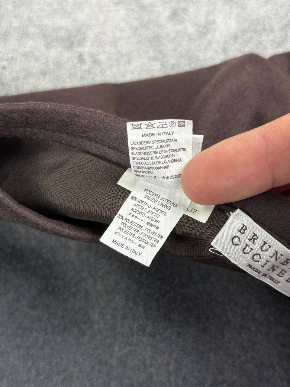 Brunello Cucinelli Brunello Gucinelli Cotton Pencil Skirt Size 27" / US 4 / IT 40 - 12 Thumbnail
