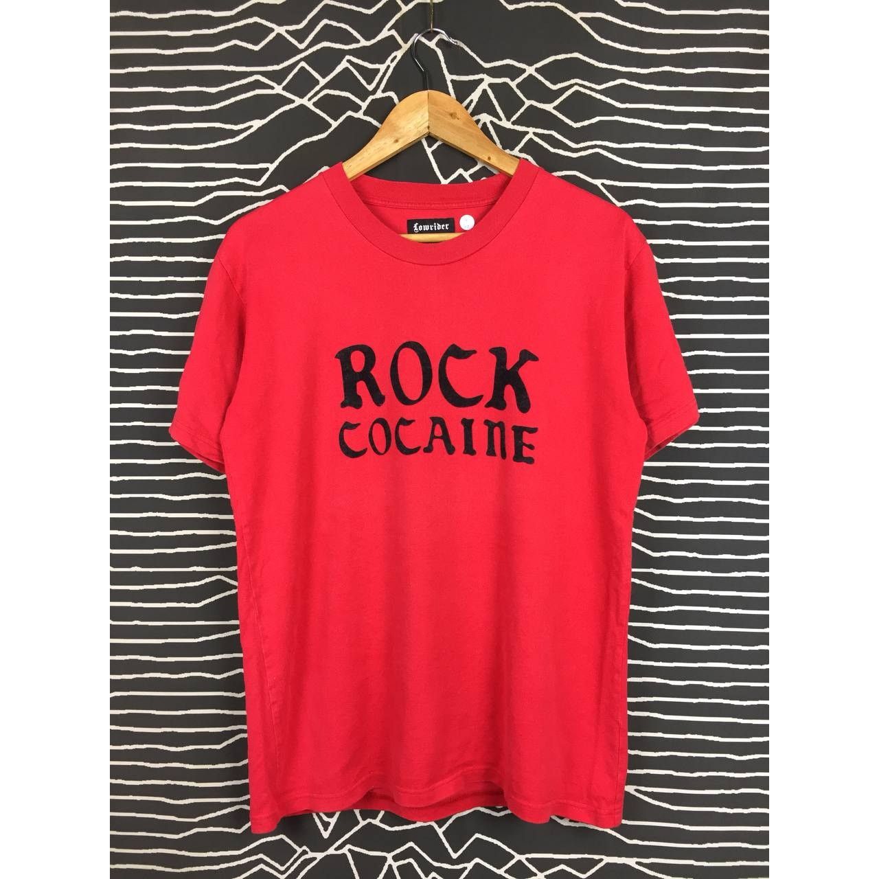 Japanese Brand × Vintage Vtg Lowrider Japan Rock Cocaine It's Music Tee Size M Size US M / EU 48-50 / 2 - 1 Thumbnail