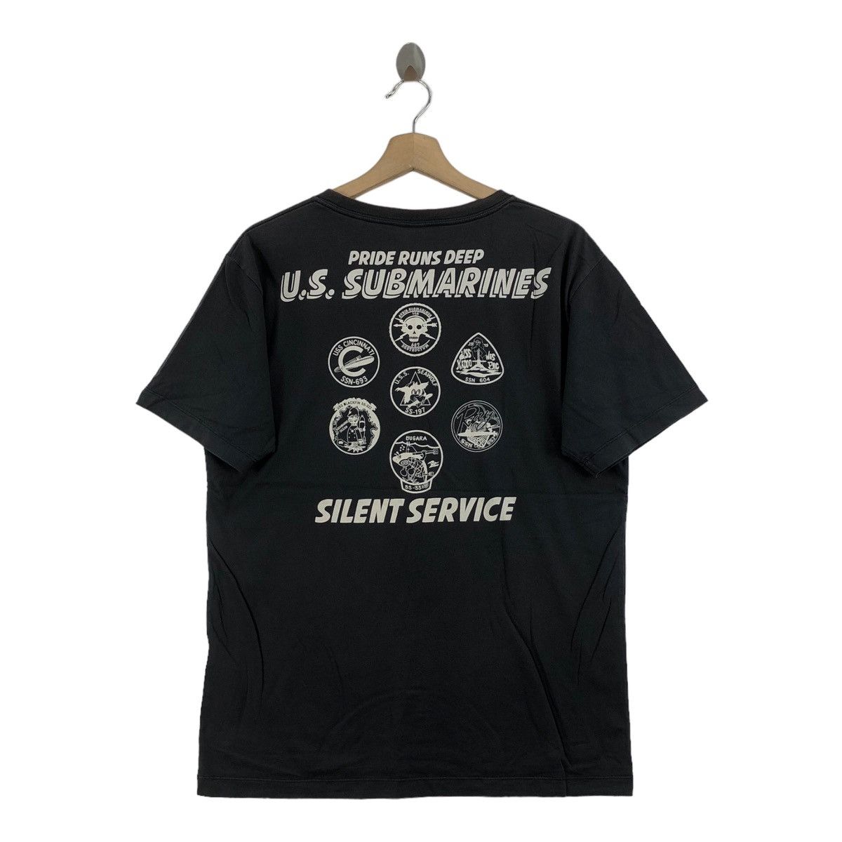Avirex AVIREX U.S. Submarines T-Shirt Military Style Size US XL / EU 56 / 4 - 4 Thumbnail