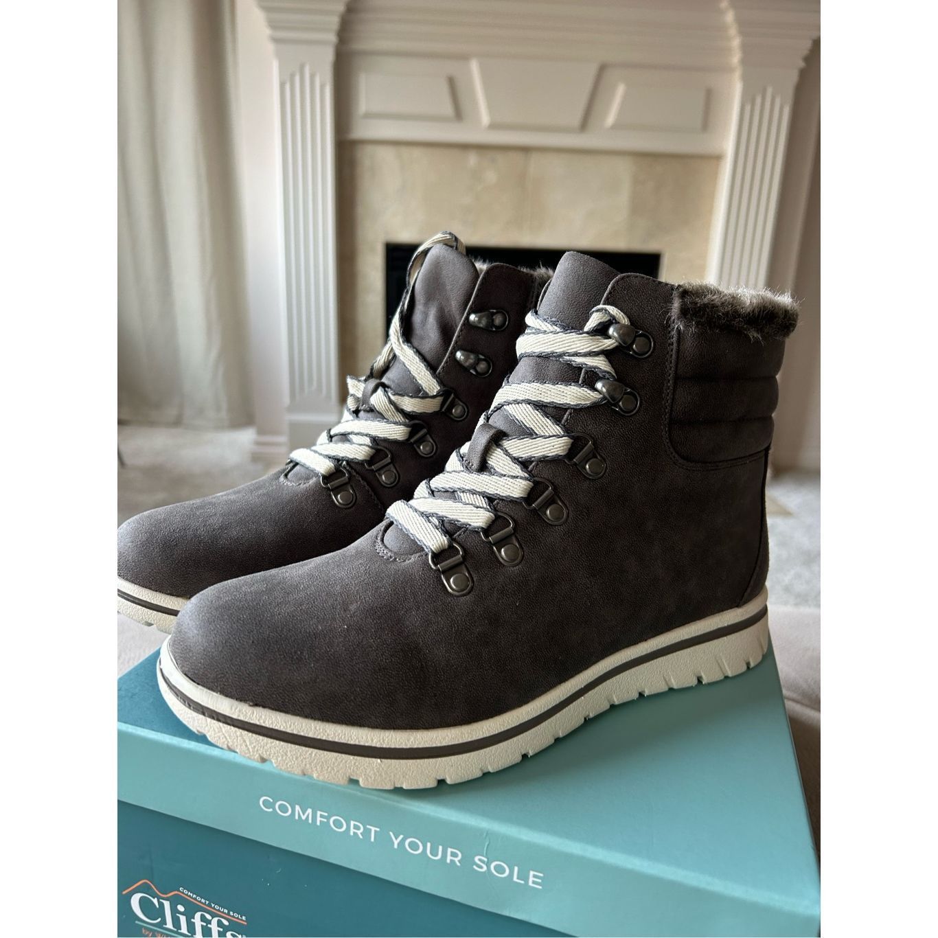 Other Cliffs by White Mountain Women’s Hallett Boots Hiking Boots Size US 9.5 / IT 39.5 - 3 Thumbnail