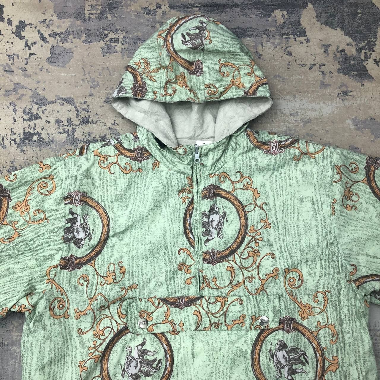 Japanese Brand Y661 SUNSHINE REVERSIBLE PULLOVER FLEECE JACKETS Size US XL / EU 56 / 4 - 4 Thumbnail