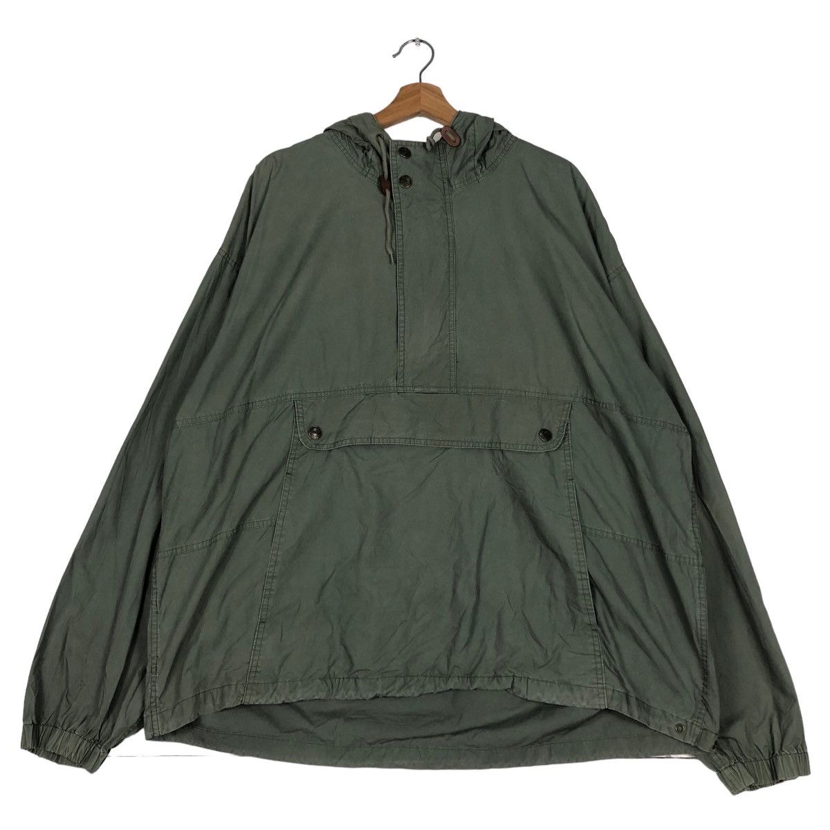 Japanese Brand 🔥Vtg Chore Duck Canvas Pull Over Bass Japan Made Size US XL / EU 56 / 4 - 10 Thumbnail