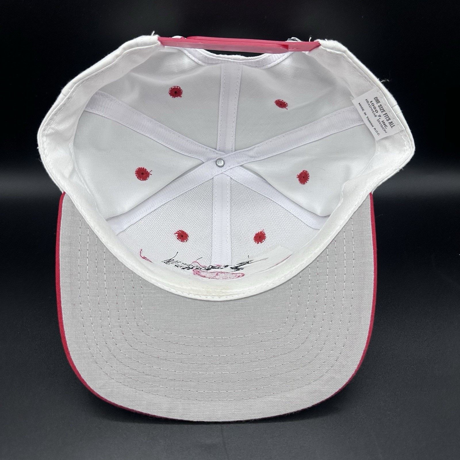 Logo 7 Vintage Detroit Red Wings 1997 Stanley Cup Champs Snapback Size ONE SIZE - 8 Thumbnail