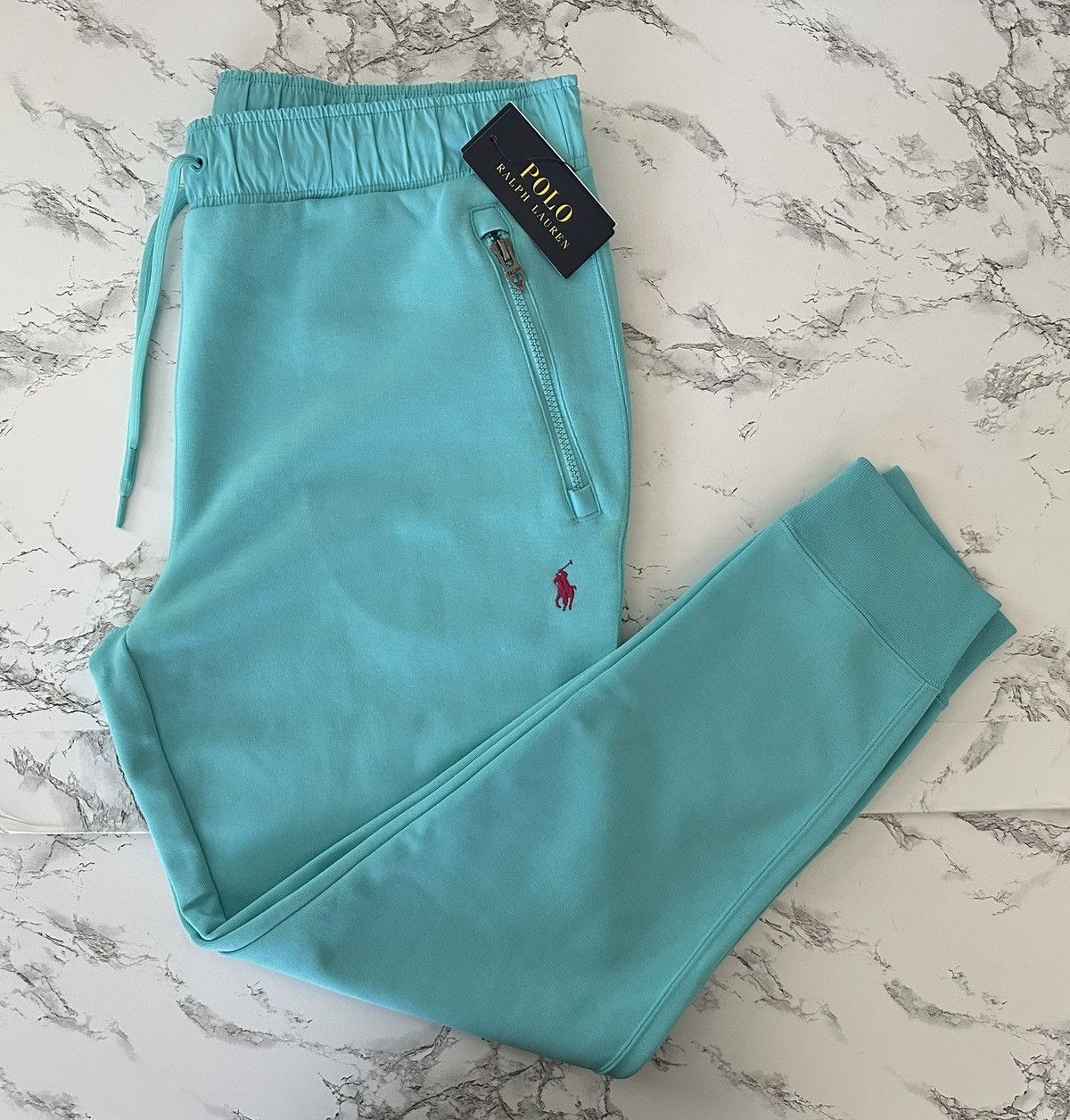 Polo Ralph Lauren Double Knit Jogger Pants Water Repellent