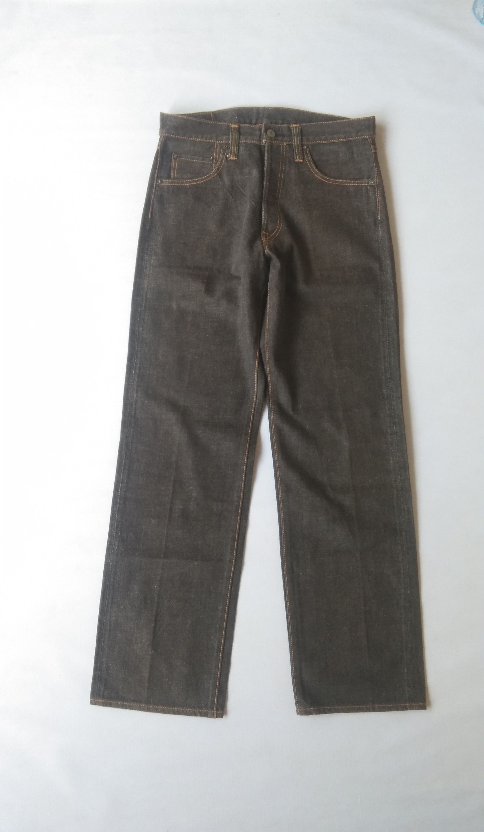 Japanese Brand Ganas selved black jeans Size US 31 - 8 Thumbnail