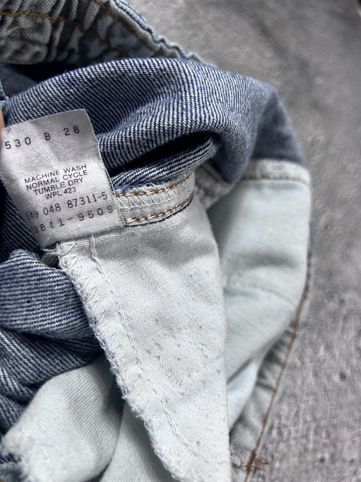 Levi's × Vintage Levi's sportjeans vintage 90s stonewash denim made in USA Size US 32 / EU 48 - 5 Thumbnail