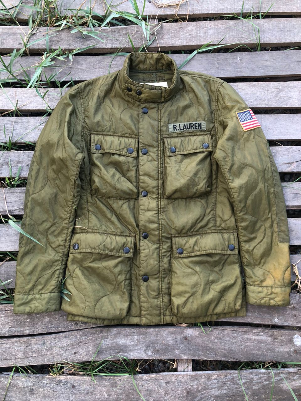 Denim & Supply Ralph Lauren Ralph Lauren Military Quilted Jacket Size US S / EU 44-46 / 1 - 1 Thumbnail
