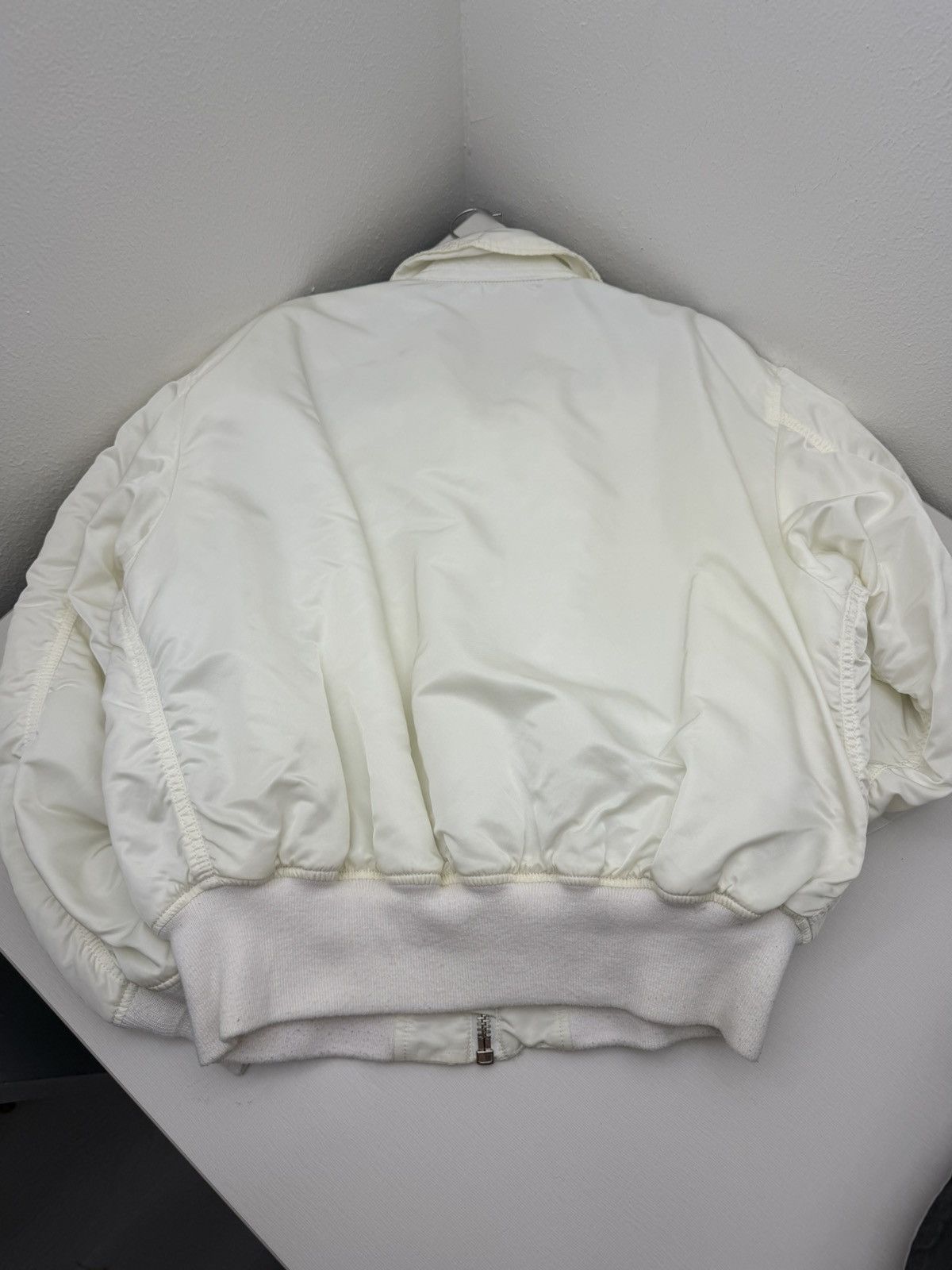 Alpha Industries Vintage 90s Alpha Industries Bomber Jacket XL Nylon CWU-45 Size US XL / EU 56 / 4 - 9 Thumbnail