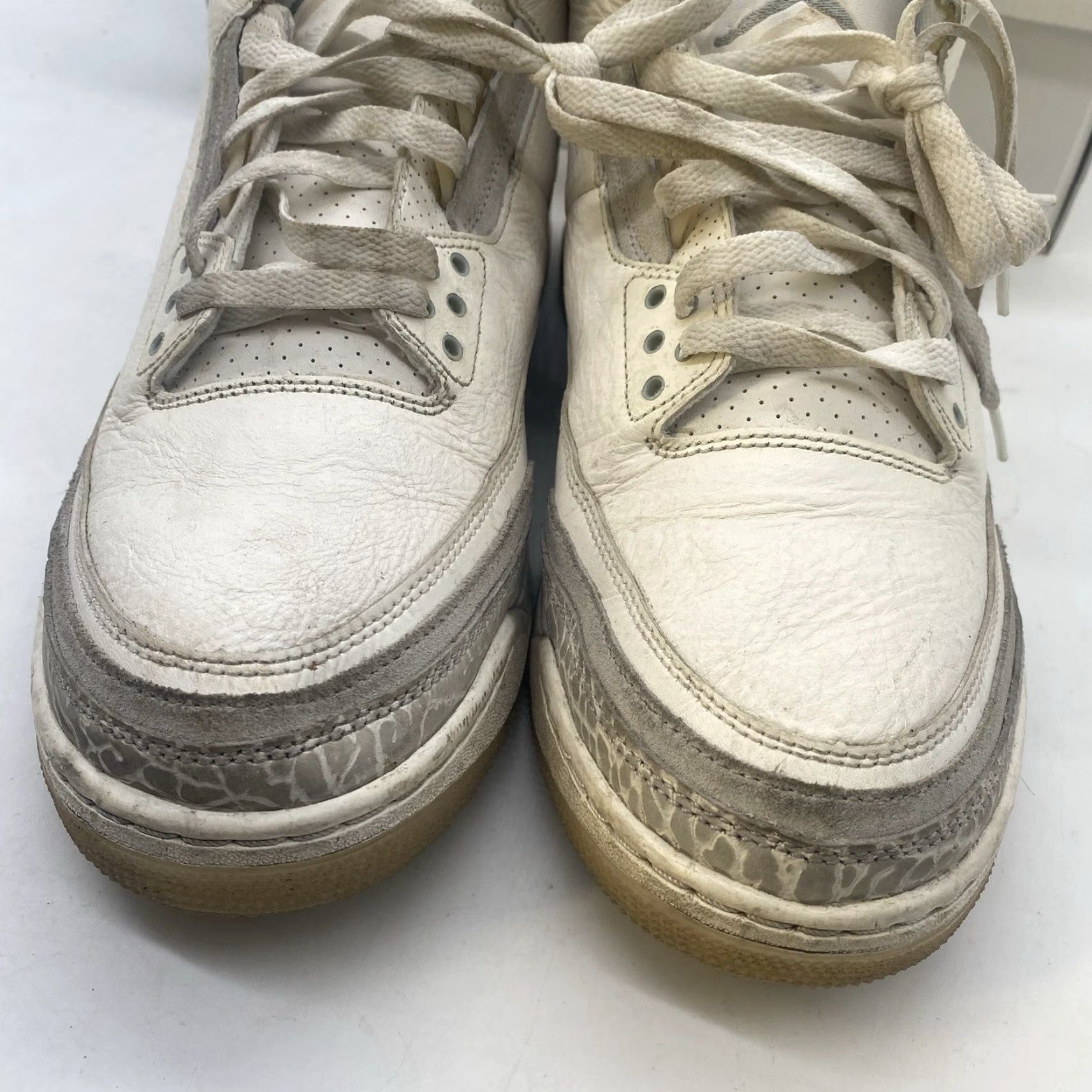 Jordan Brand Jordan 3 SE Craft Ivory Mens 12 White Nike Air Jordan 3 Sneaker, Leather, 2000s Retro, Sports, Casual, W/ Box, US12 Mens Size US 12 / EU 45 - 5 Thumbnail
