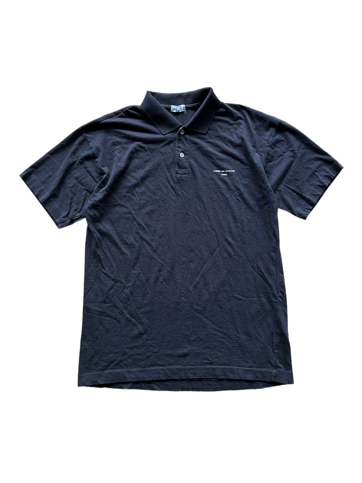 Comme des Garcons Homme 1990 Comme des Garçons Homme Staff Polo Shirt Size US L / EU 52-54 / 3 - 2 Thumbnail