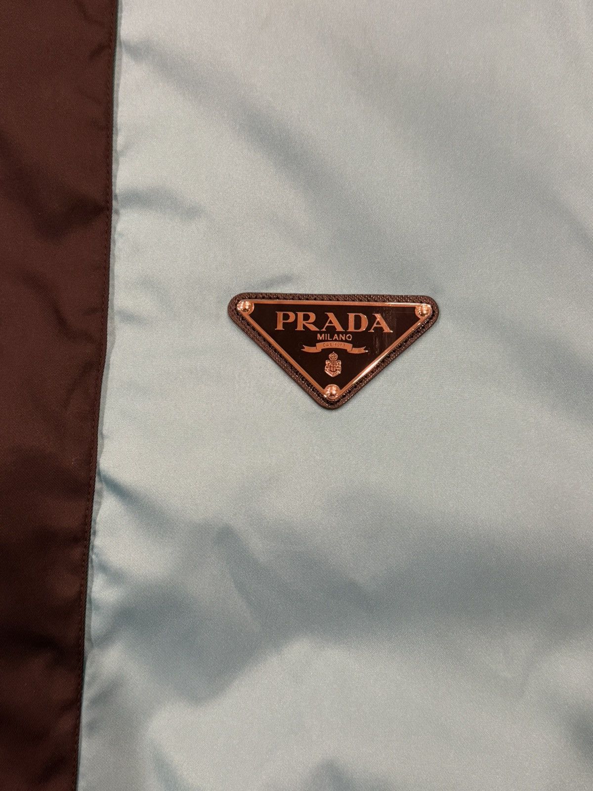 Prada Prada FW18 Nylon Colorblock Cargo Zip Up Runway Jacket Size US M / EU 48-50 / 2 - 9 Thumbnail