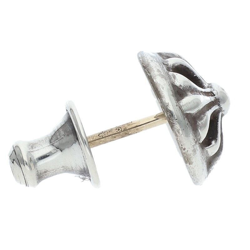 Chrome Hearts Chrome Hearts Silver Cross Ball Stud Earring Size ONE SIZE - 3 Thumbnail