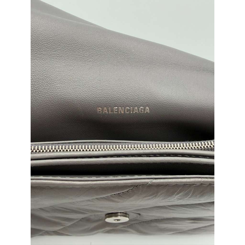 Balenciaga CC31 Size: OS / Crush Chain Bag in Grey Size ONE SIZE - 8 Thumbnail