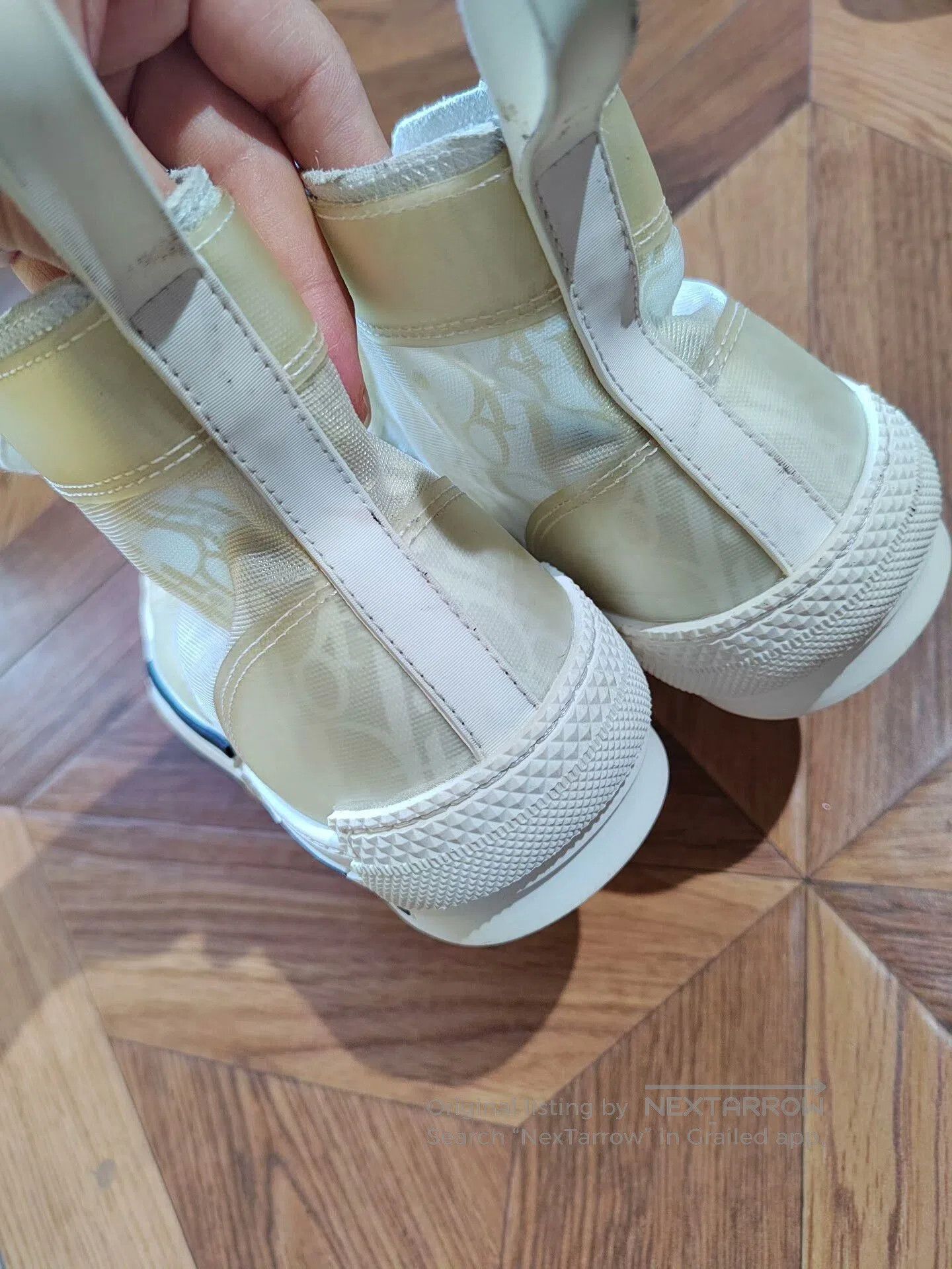 Dior Dior B23 High-Top Sneakers Beige. Size US 8 / EU 41 - 5 Thumbnail