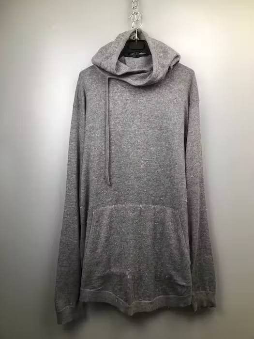 Helmut Lang Helmut Lang Men Hoodie Sweater Turquoise Size L Size US L / EU 52-54 / 3 - 1 Thumbnail