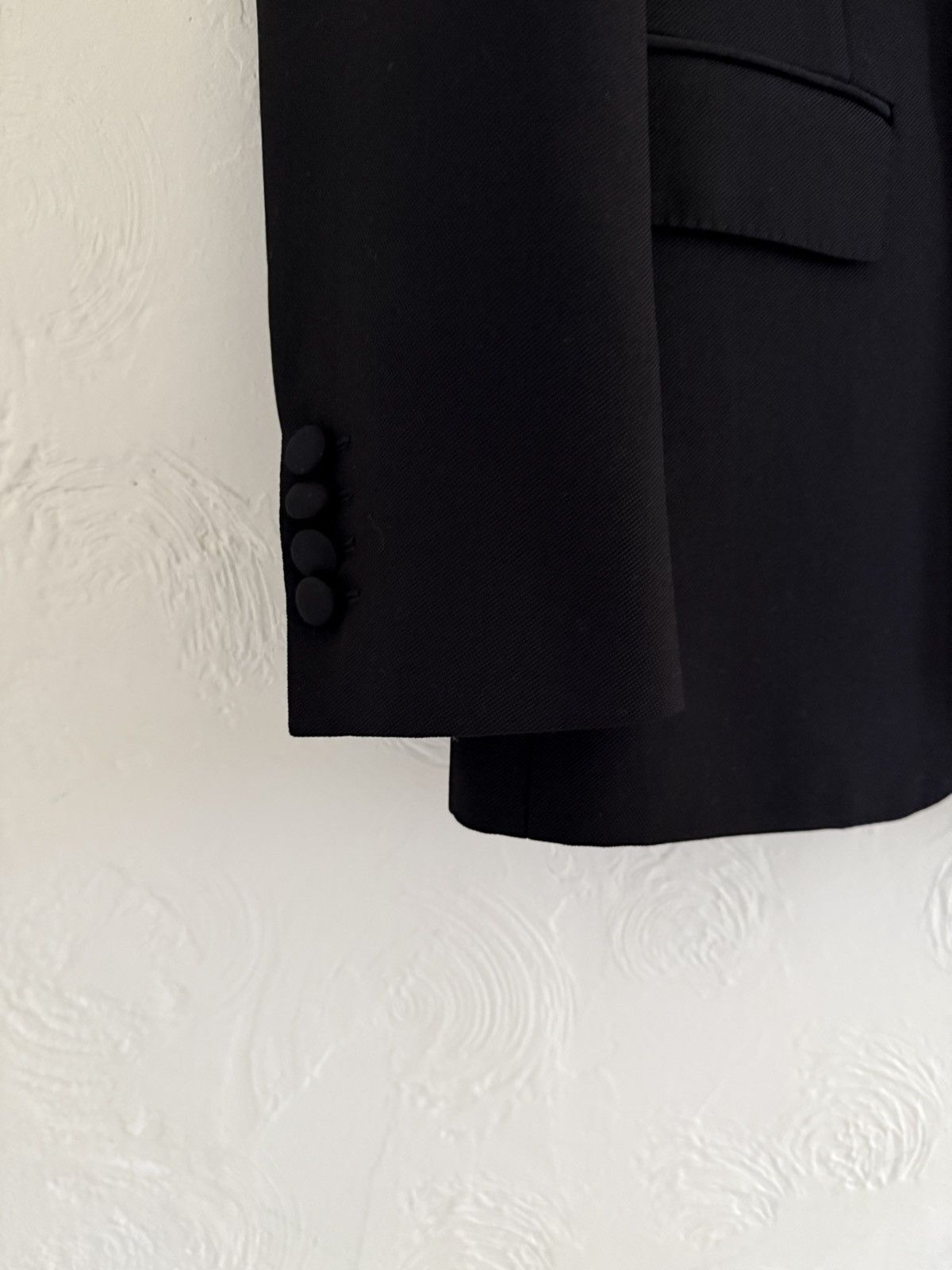 Celine × Hedi Slimane Celine Le Smoking Tuxedo Suit 44 Size 34R - 12 Thumbnail