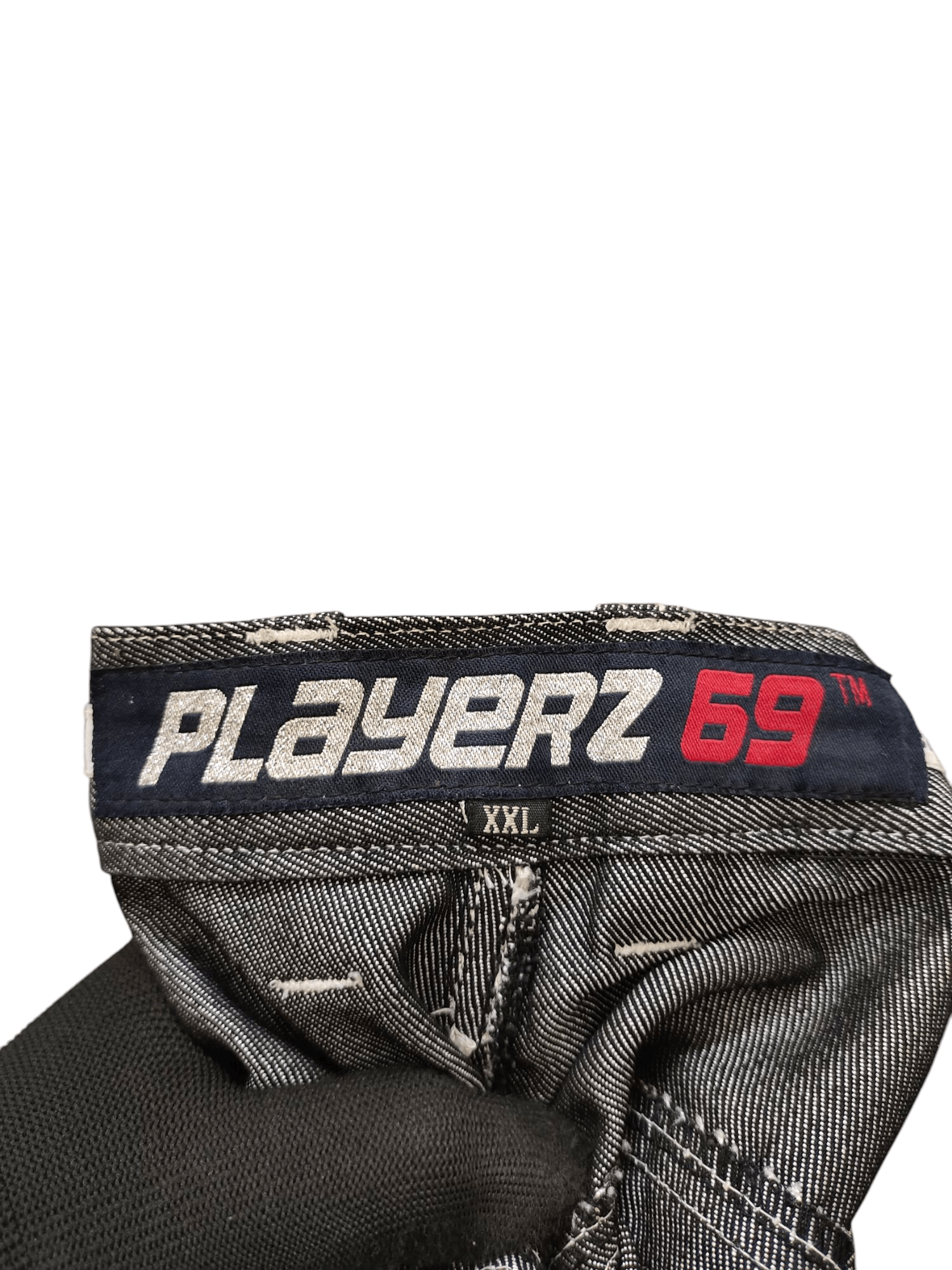 Southpole Baggy Jeans Playerz 69 Carpenter Distress Denim Wide Leg Y2k Size US 40 / EU 56 - 12 Thumbnail