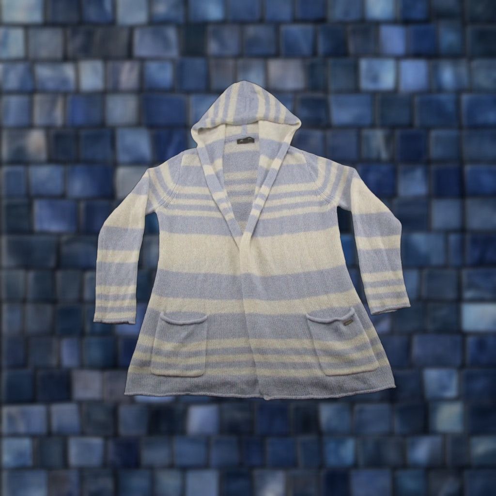 Eddie Bauer Eddie Bauer Sleepwear Knit Open Front Cardigan Sweater Hooded Womens Size L Size L / US 10 / IT 46 - 1 Thumbnail