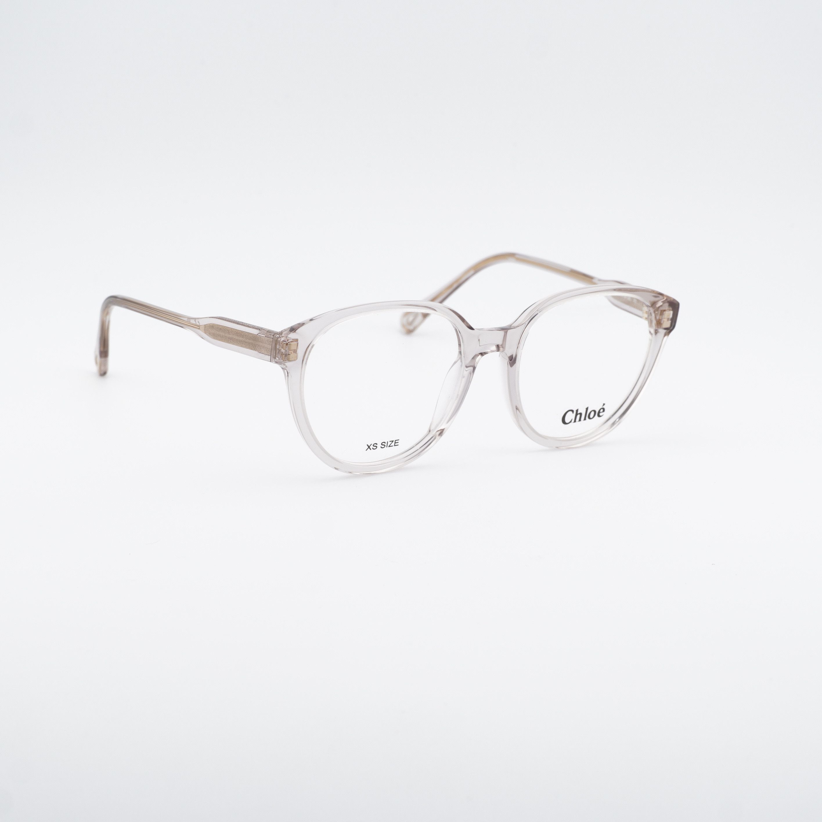 Chloe Chloe CH0127O 004 Eyeglasses Shiny Pink 51mm Square Frame Size ONE SIZE - 8 Thumbnail