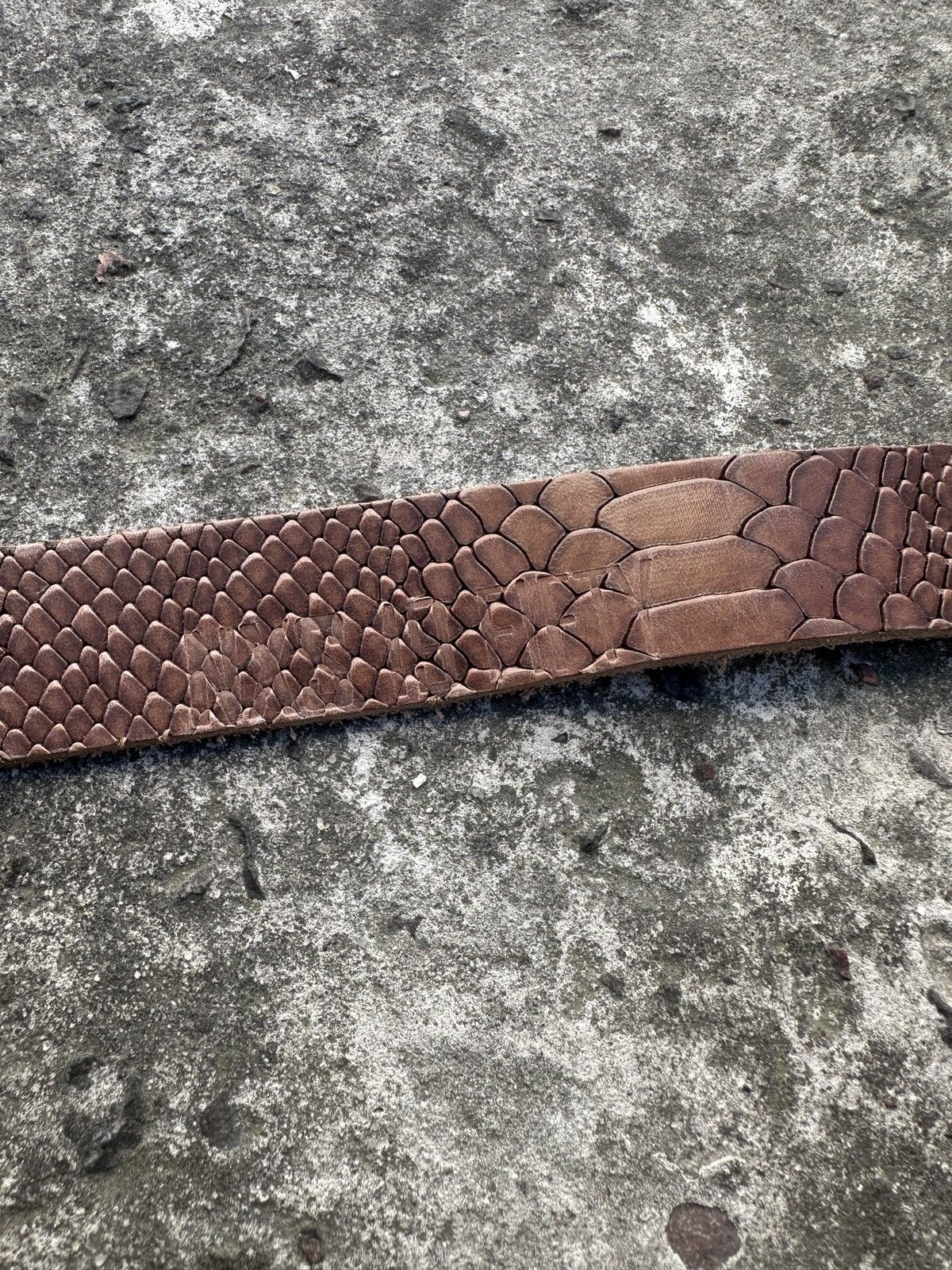 Vintage Y2K Snake Belts Streetwear Leather Avant Garde Vintage USA Size ONE SIZE - 4 Thumbnail