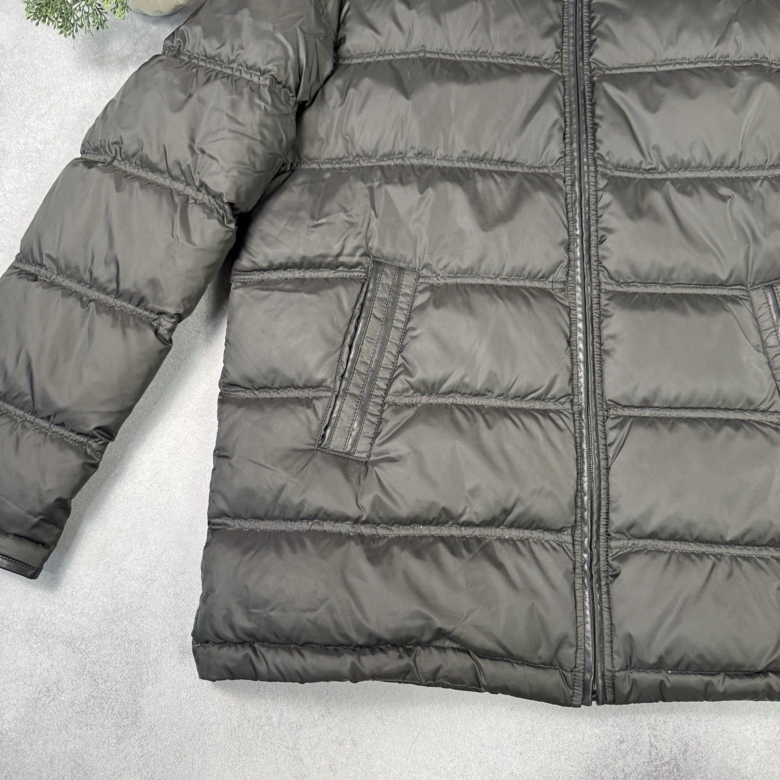 Stefano Ricci Stefano Ricci Men Down Jacket Bkack Nylon Fur Collar 58 Size US XL / EU 56 / 4 - 5 Thumbnail