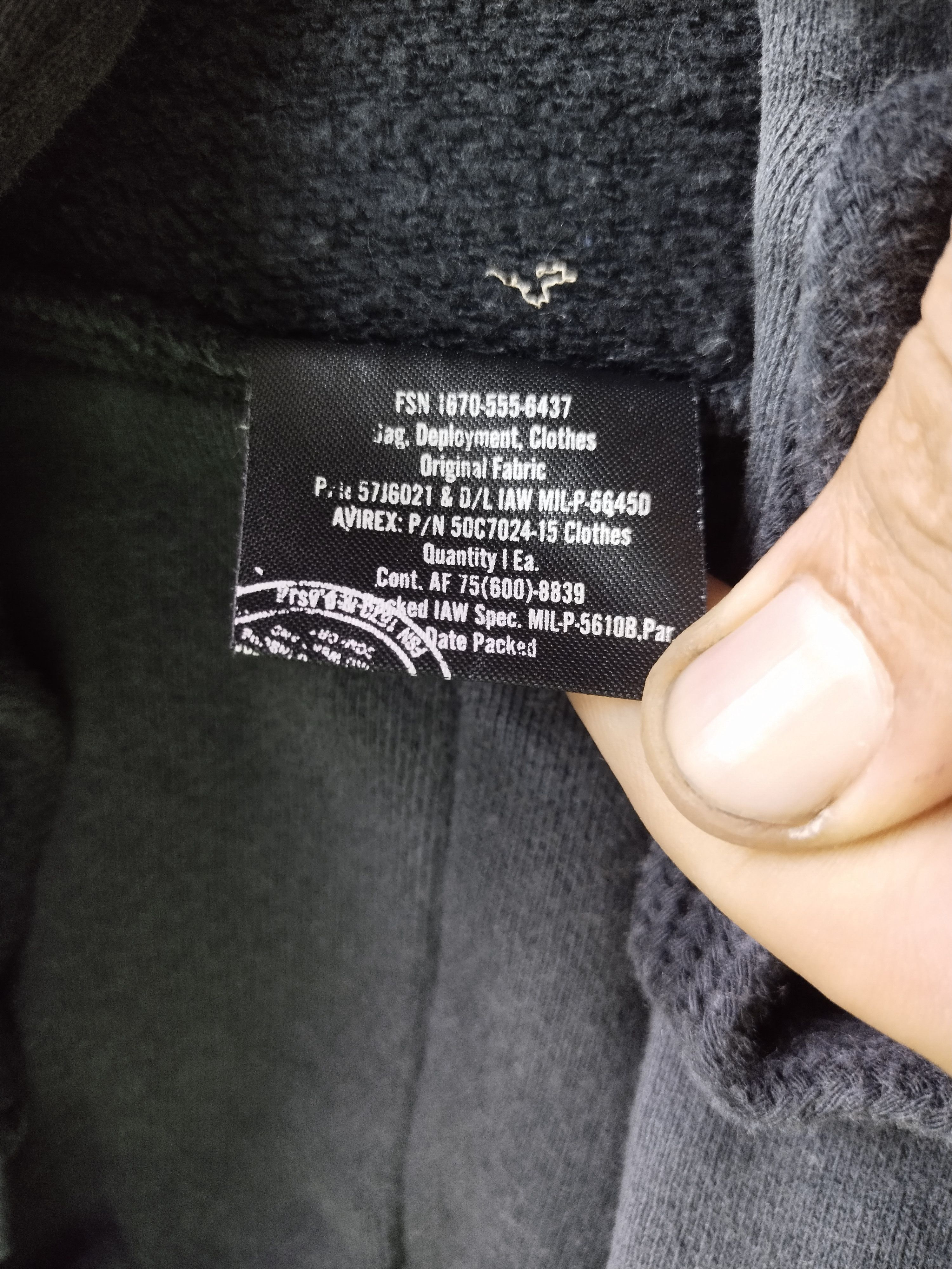 Avirex × Vintage Vintage Avirex PX US Army Zipper Hoodie Sweatshirt Size US M / EU 48-50 / 2 - 12 Thumbnail