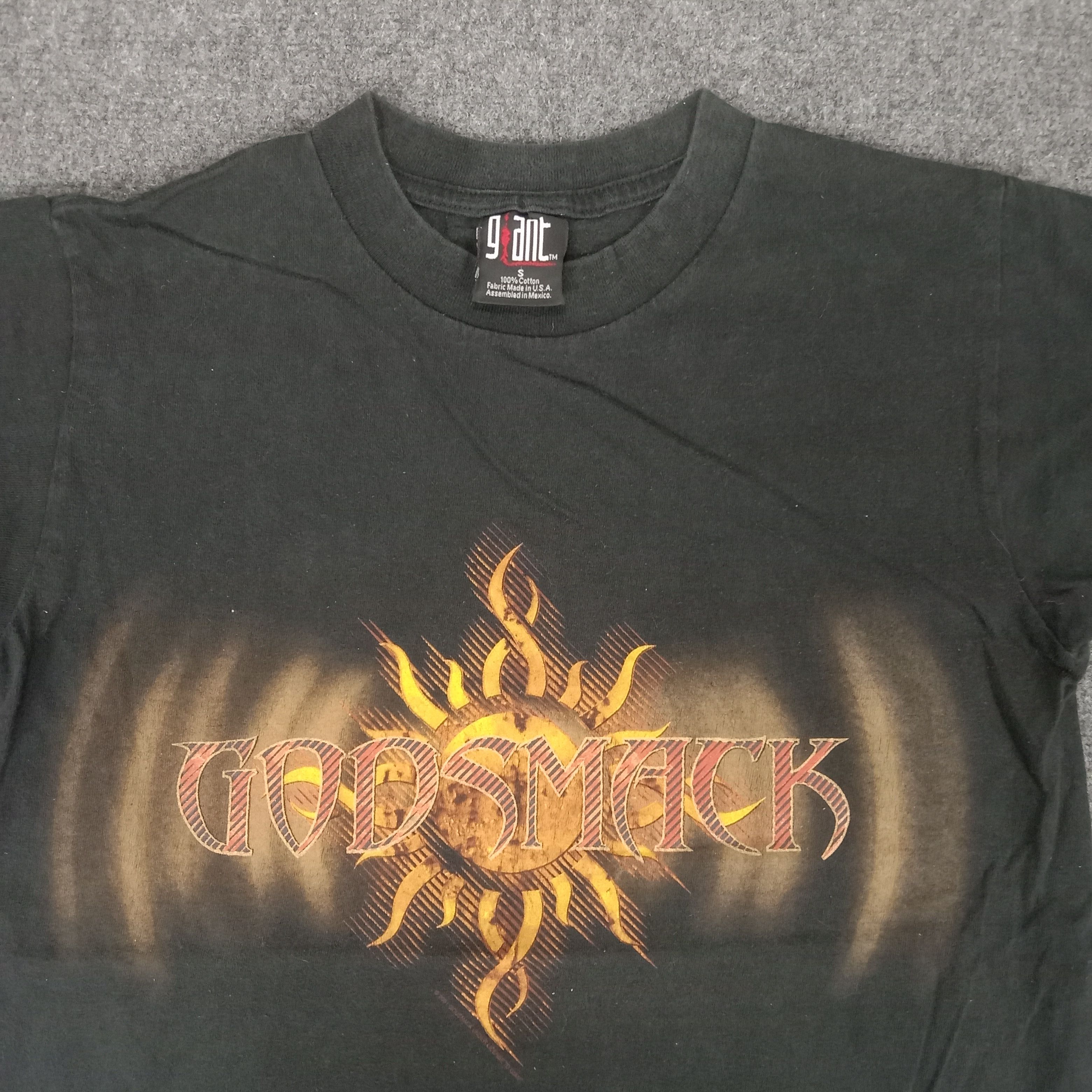 Band Tees × Vintage Godsmack American Rock Band Tour Tshirt Size US S / EU 44-46 / 1 - 2 Thumbnail