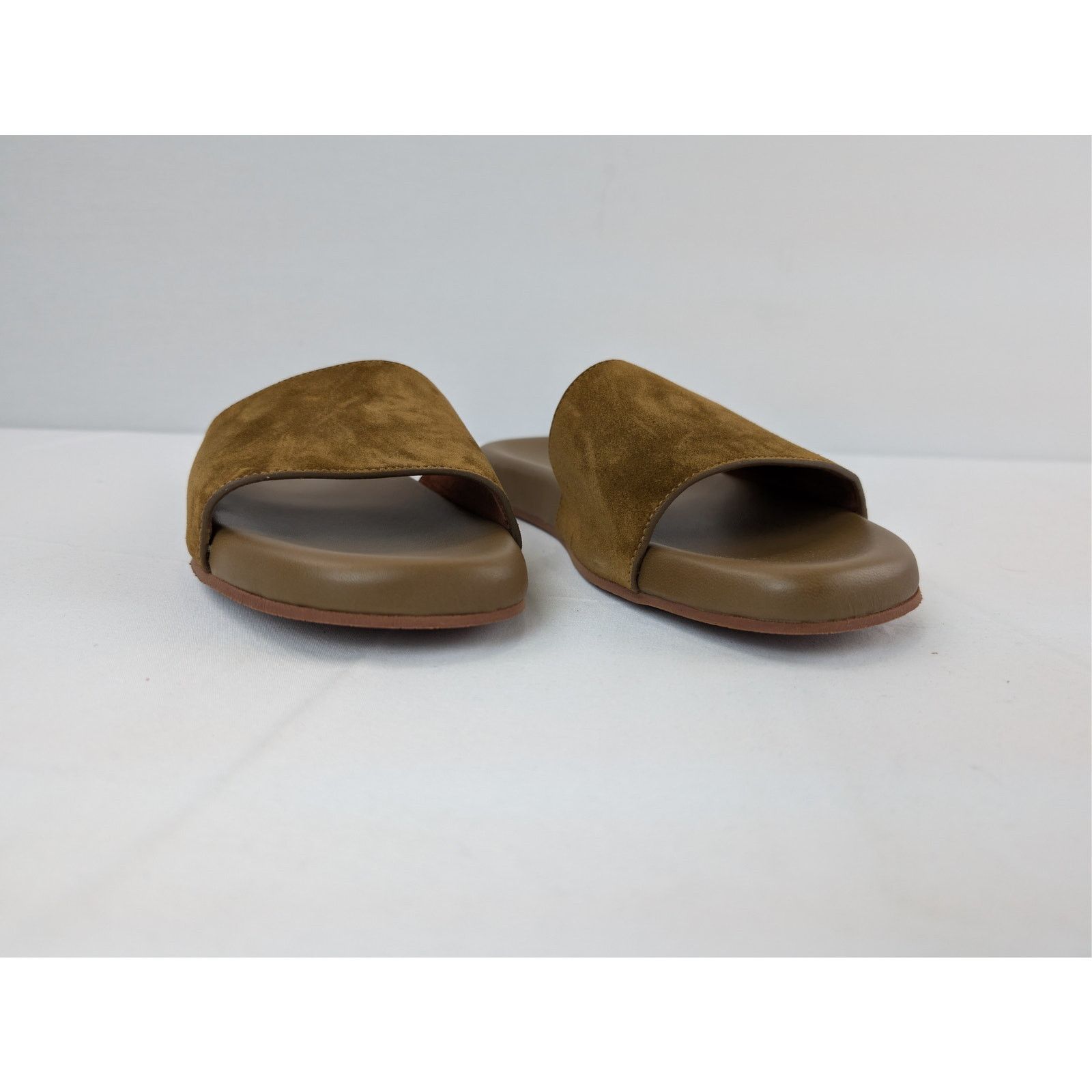 Loro Piana o1rshd1 Sea-Slide Walk Suede Slippers in Tan Size US 8 / EU 41 - 5 Thumbnail