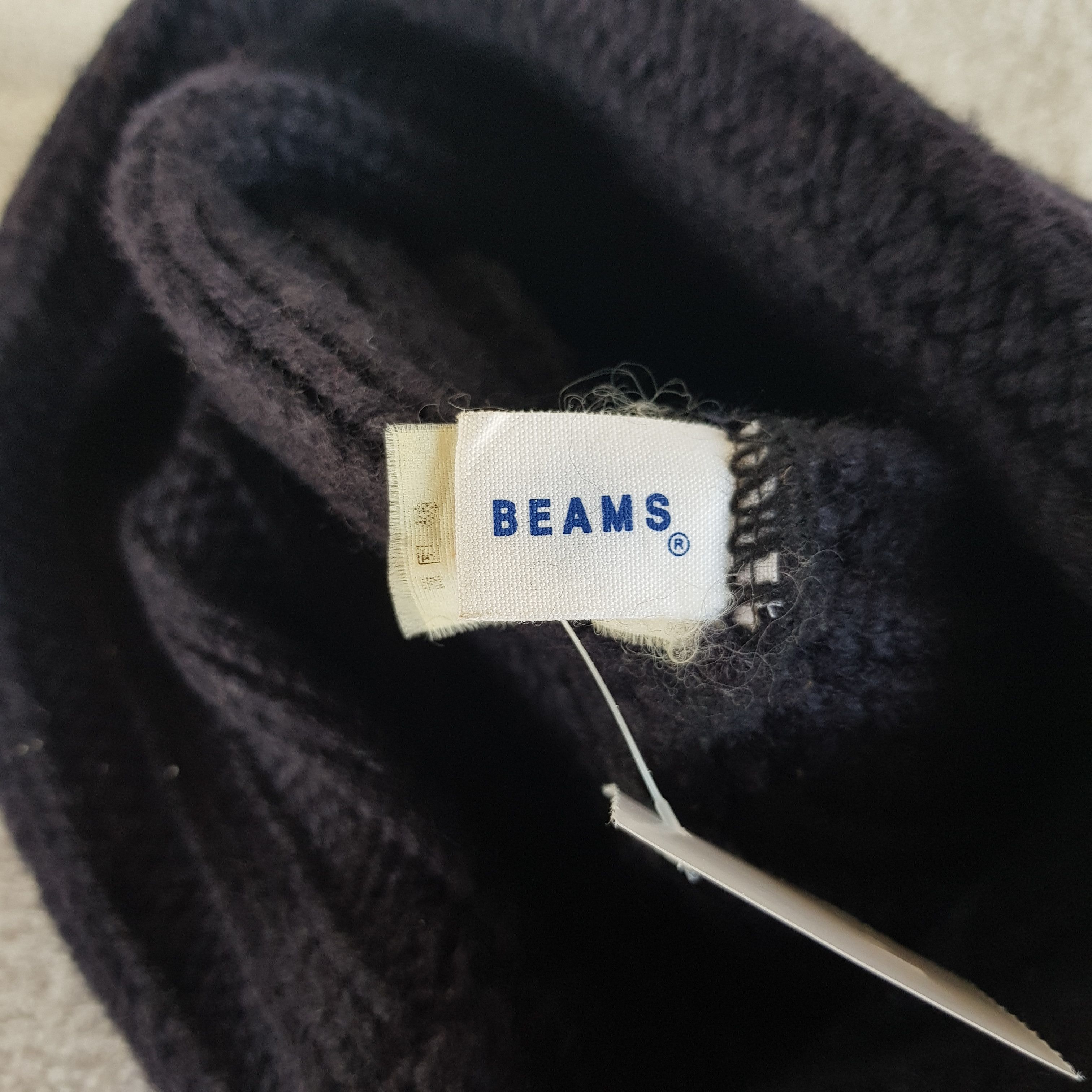 Aran Isles Knitwear Vintage Beams Beanie Fair Isle Ribbed Knit Snow Caps Hats. Size ONE SIZE - 6 Thumbnail