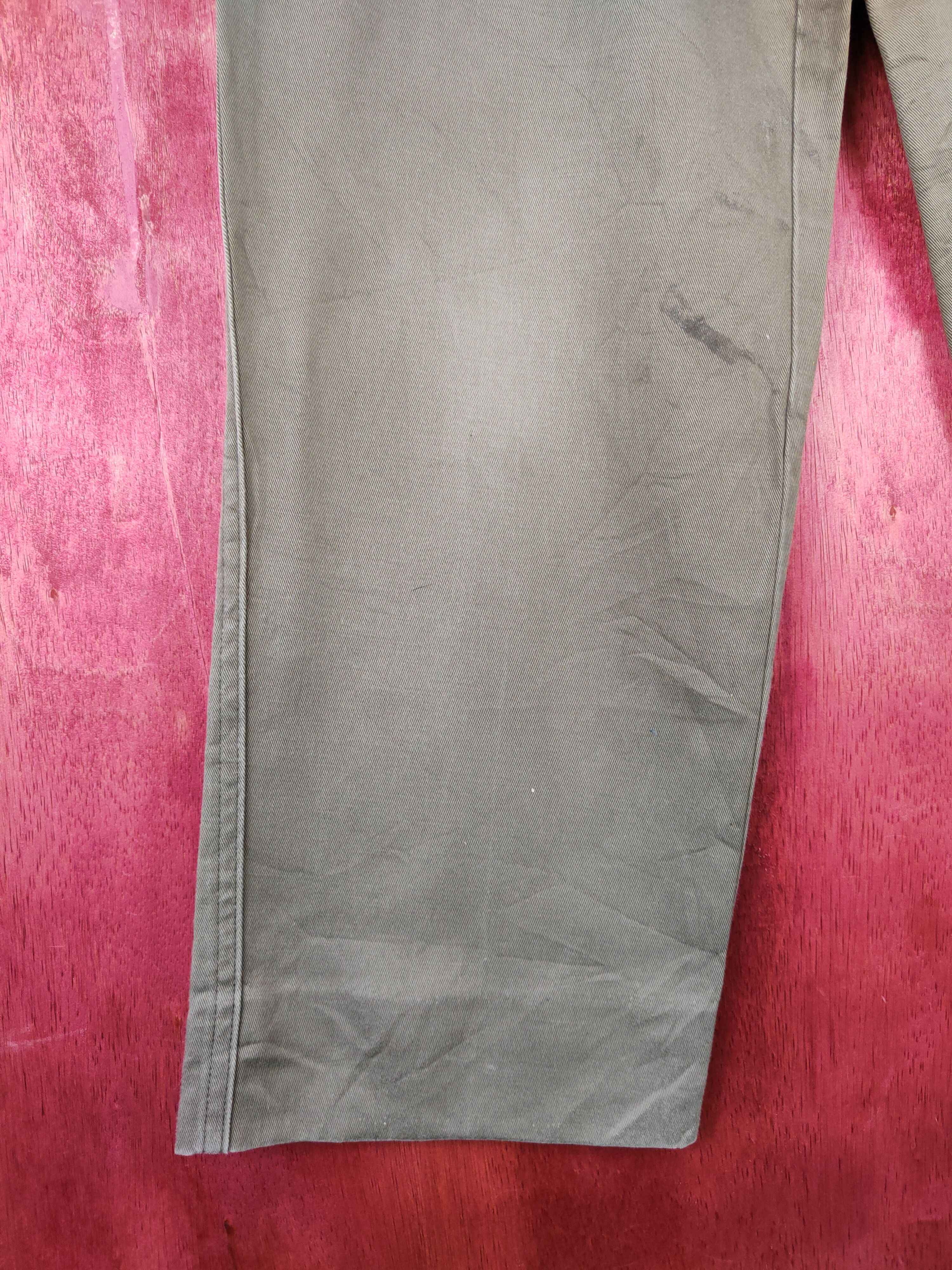Japanese Brand Ahead Worker Olive Multipocket Tactical Cargo Pants #S1275 Size US 29 - 5 Thumbnail