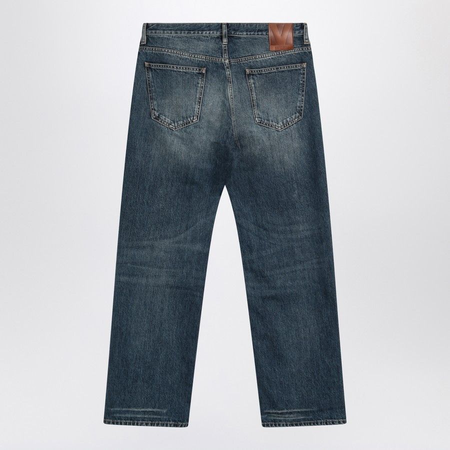 Valentino o1d2blof1025 Denim Jeans in Blue Size US 31 - 2 Thumbnail