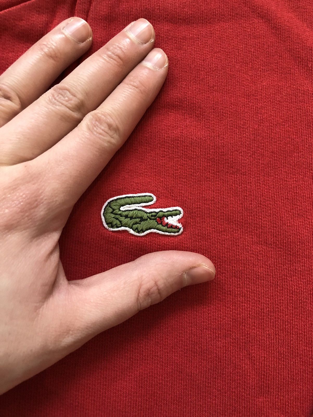 Lacoste × Vintage Sweatshirt Lacoste vintage 90’s boxy fit 65x63 cm Size US L / EU 52-54 / 3 - 2 Thumbnail