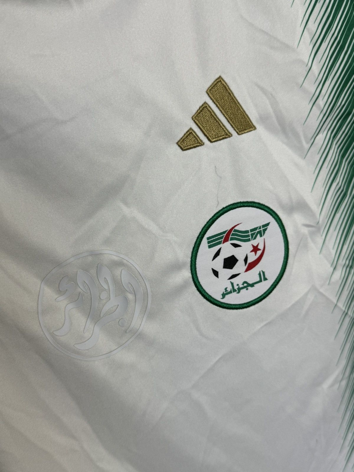 Adidas KIDS New Algeria 22/23 Home Football Jersey T-Shirt Size US XS / EU 42 / 0 - 3 Thumbnail