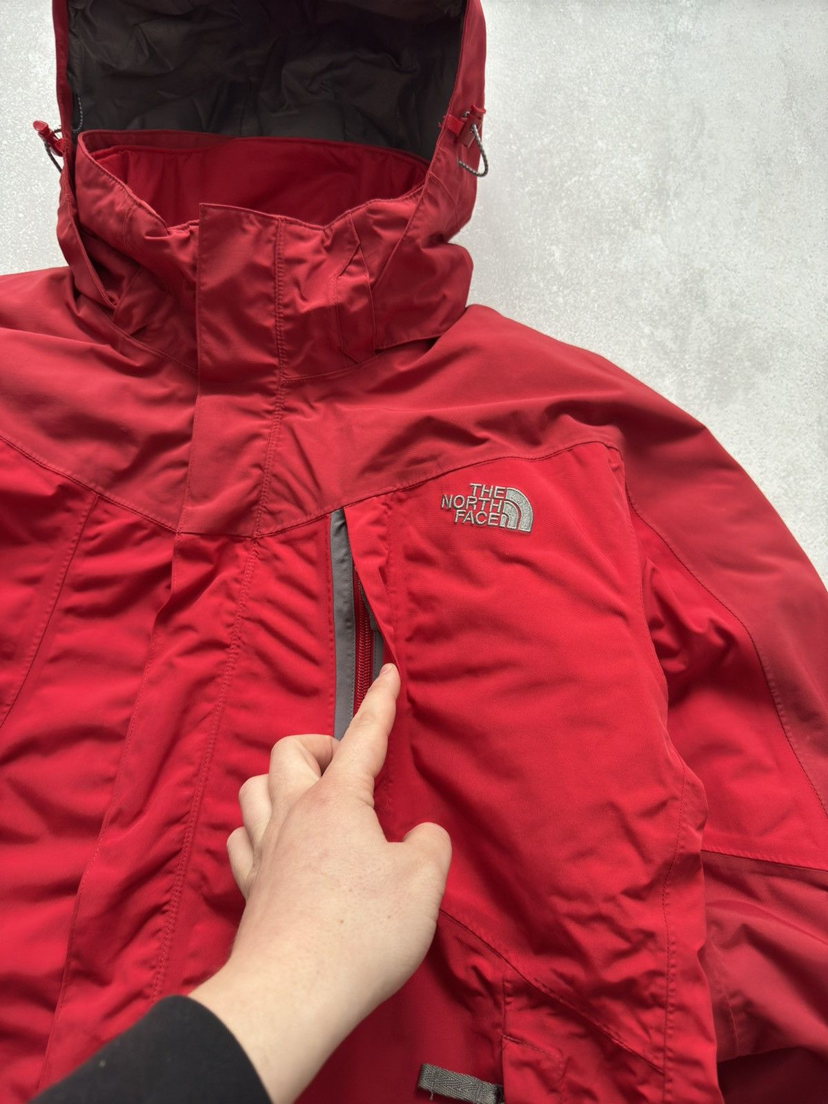 The North Face × Vintage Vintage The North Face HyVent Ski Lining Down Jacket 3 in 1 Size US XL / EU 56 / 4 - 5 Thumbnail
