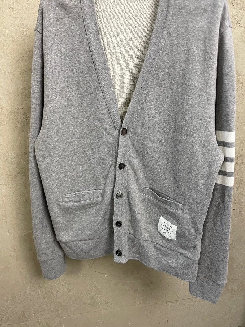 Thom Browne Thom Browne size3 A Tibetan blue cardigan Size US L / EU 52-54 / 3 - 3 Thumbnail