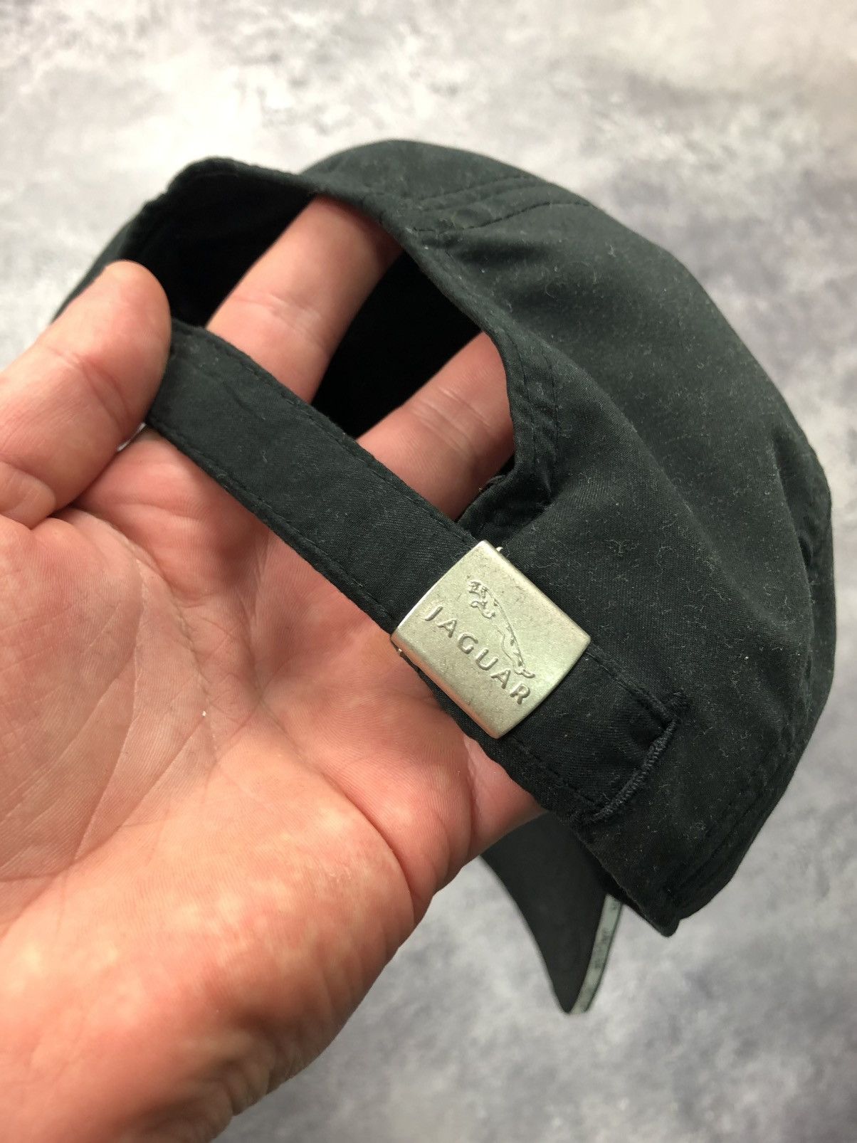 Other JAGUAR Vintage Big Logo Cap Hat Black Streetwear Dad Hype Size ONE SIZE - 6 Thumbnail
