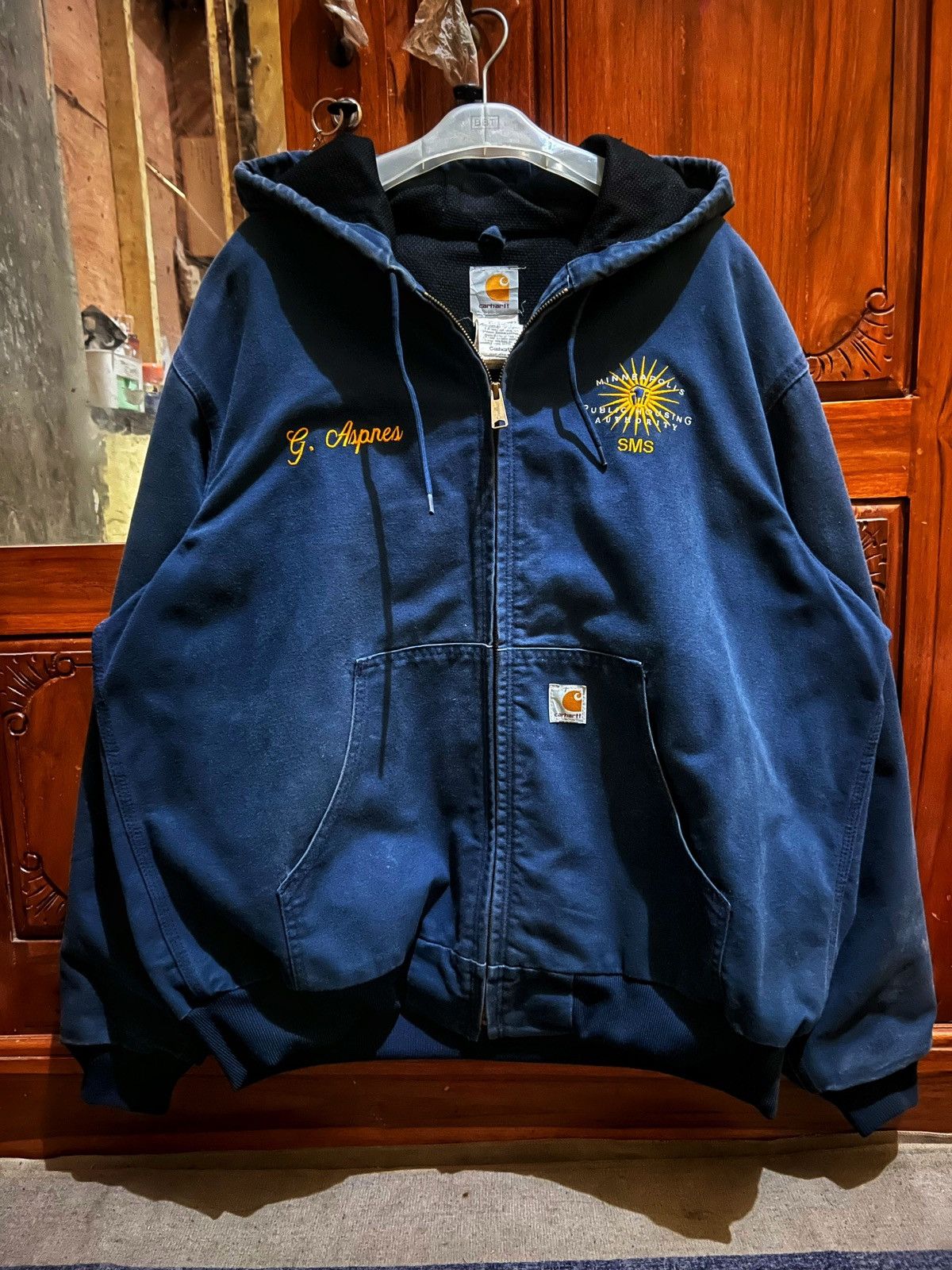 Carhartt J22 Jacket Blue - Etsy