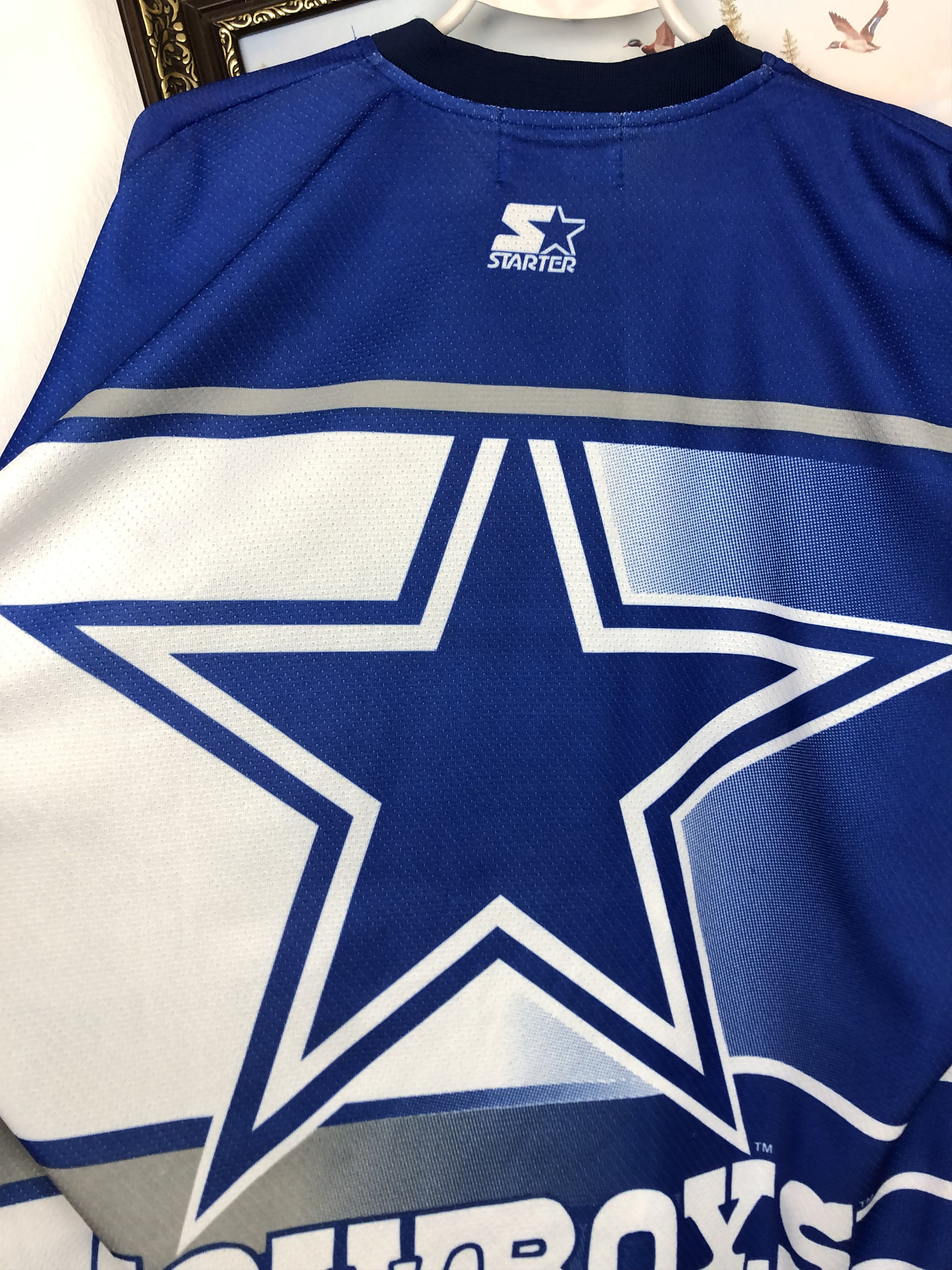 Starter Vintage 90's Starter Dallas Cowboys NFL Hockey Jersey Size US L / EU 52-54 / 3 - 11 Thumbnail
