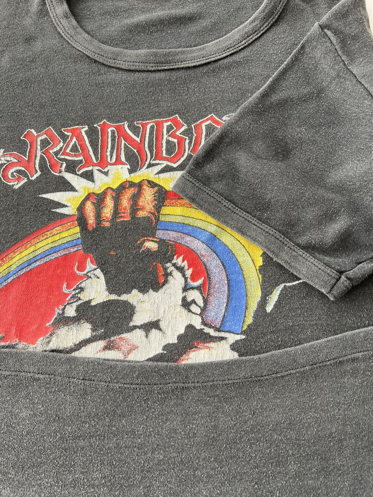 Band Tees Vintage 1980 Monster of Rock Rainbow Judas Priest Scorpions Size US M / EU 48-50 / 2 - 8 Thumbnail