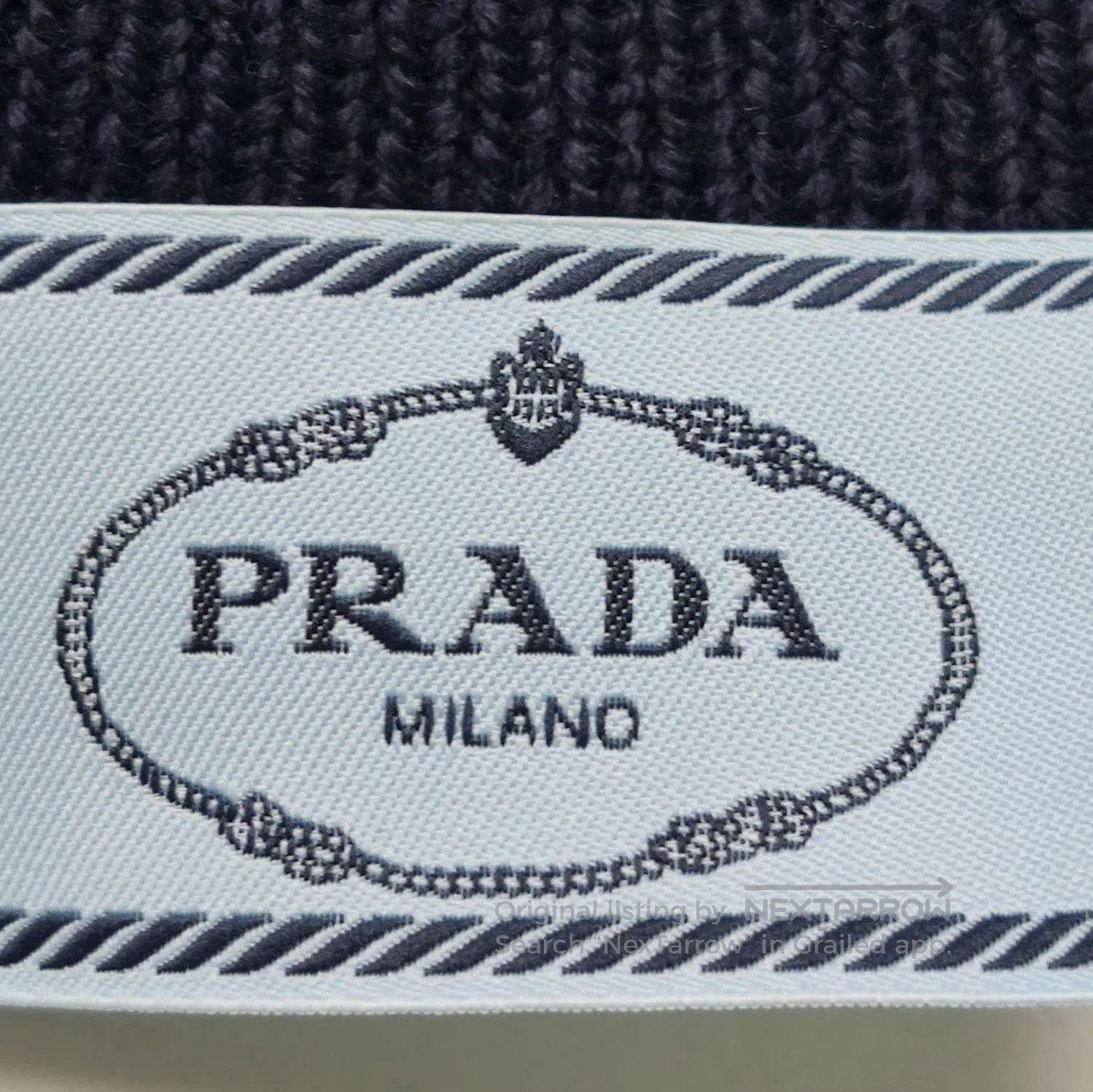 Prada Prada Wool Long Sleeve Crewneck Dress . Size L / US 10 / IT 46 - 3 Thumbnail